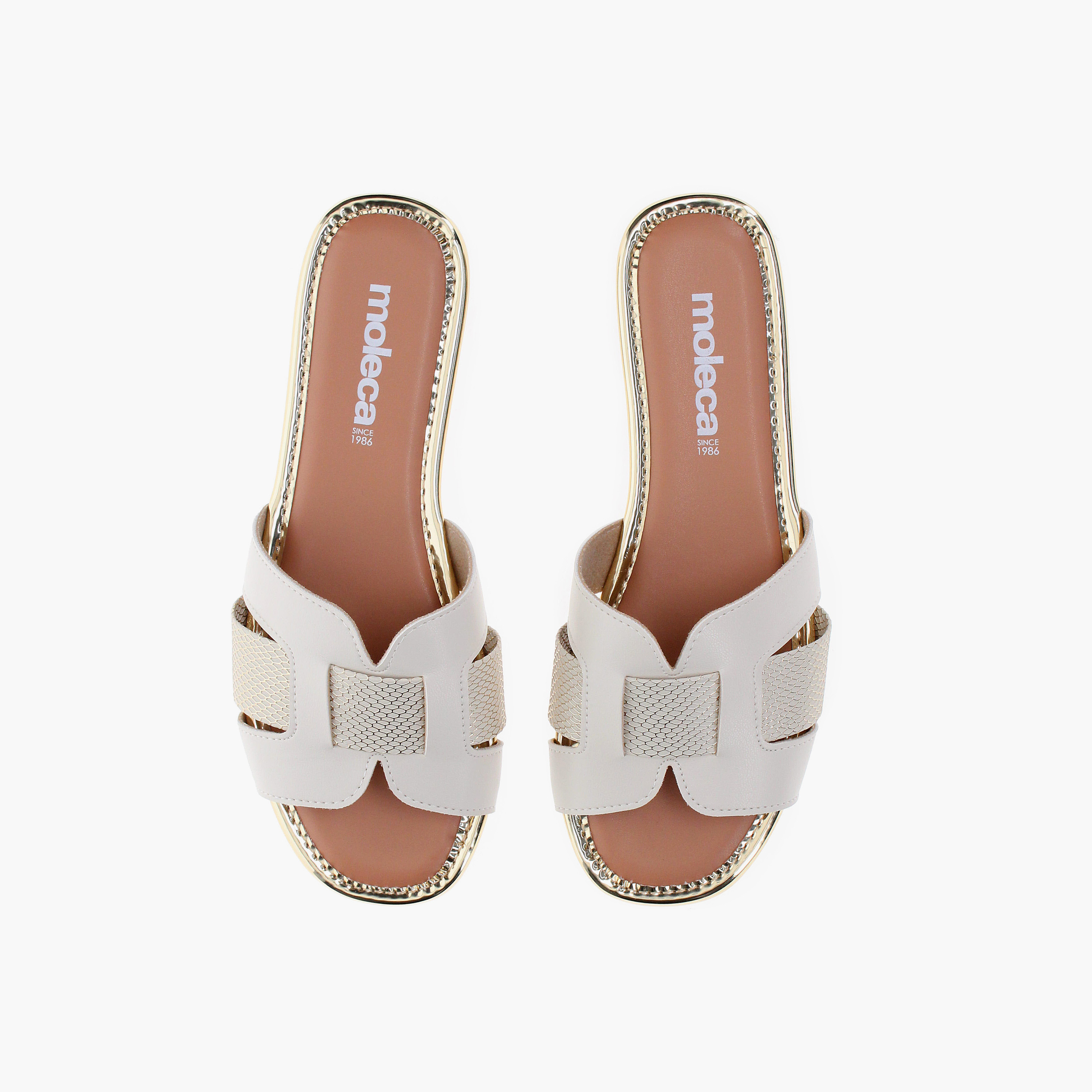 موليكا - صندل سينثيا المسطح سهل الارتداء للنساء | 5435-553-29850-95856-women-shoes-sandals-flats-image-2