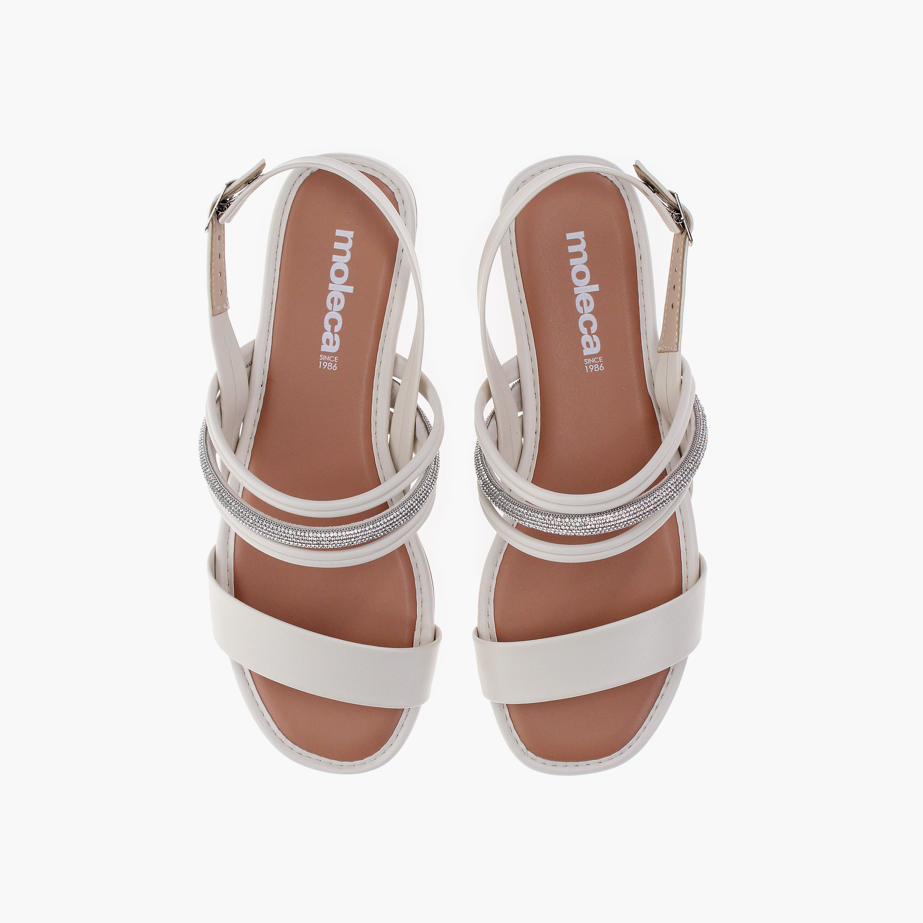 موليكا - صندل ديليا المسطح للنساء | 5435-554-29257-83241-women-shoes-sandals-flats-image-2