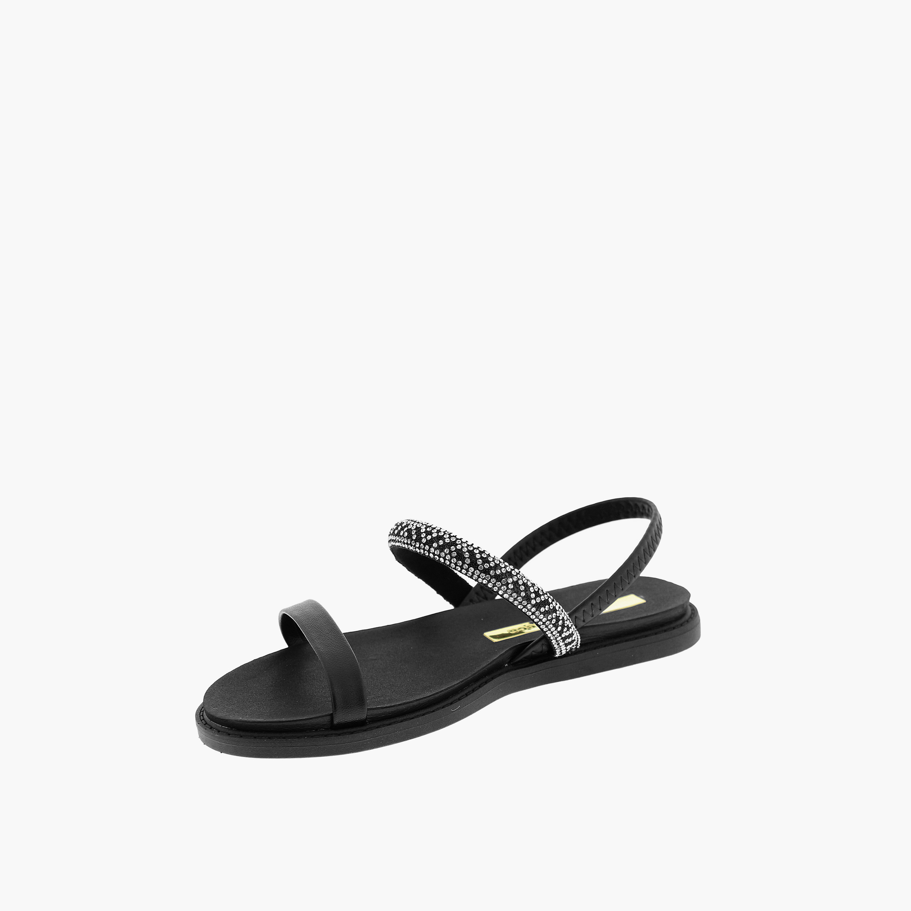 موليكا- صندل اينايات مرن حزام للنساء | 5443-231-28273-98349-women-shoes-sandals-flats-image-3