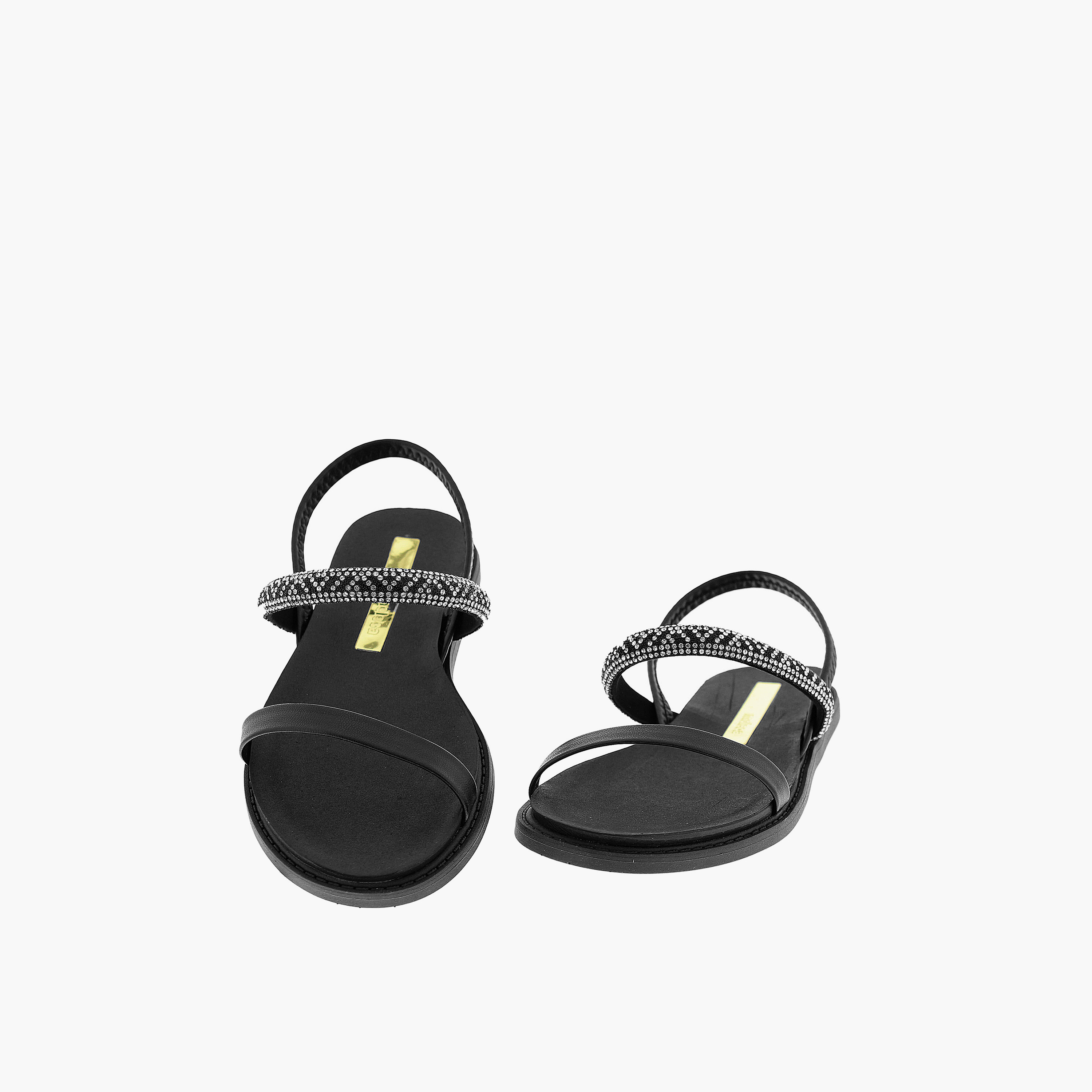 موليكا- صندل اينايات مرن حزام للنساء | 5443-231-28273-98349-women-shoes-sandals-flats-image-4