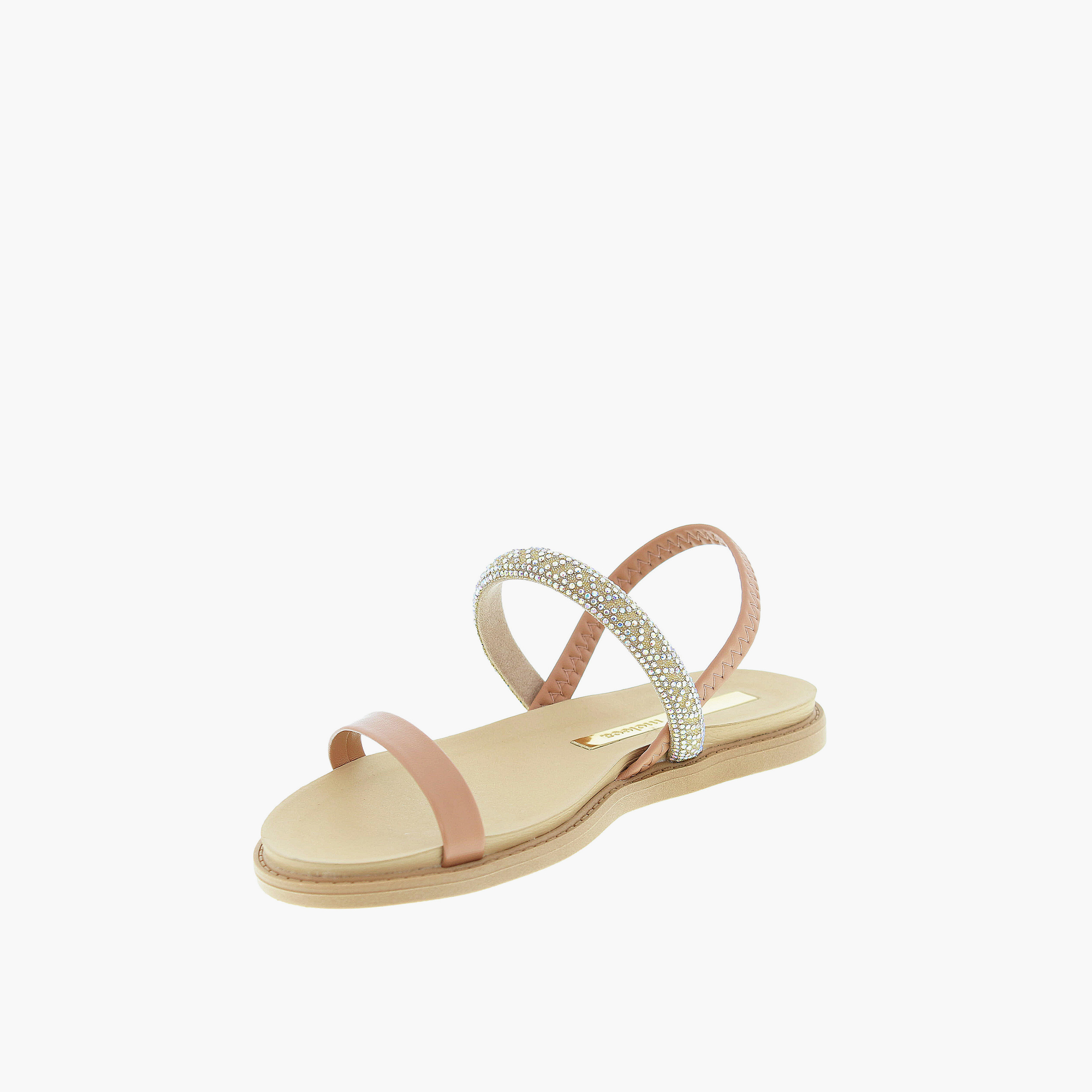 موليكا- صندل بوراي مرن حزام للنساء | 5443-231-28273-98358-women-shoes-sandals-flats-image-3