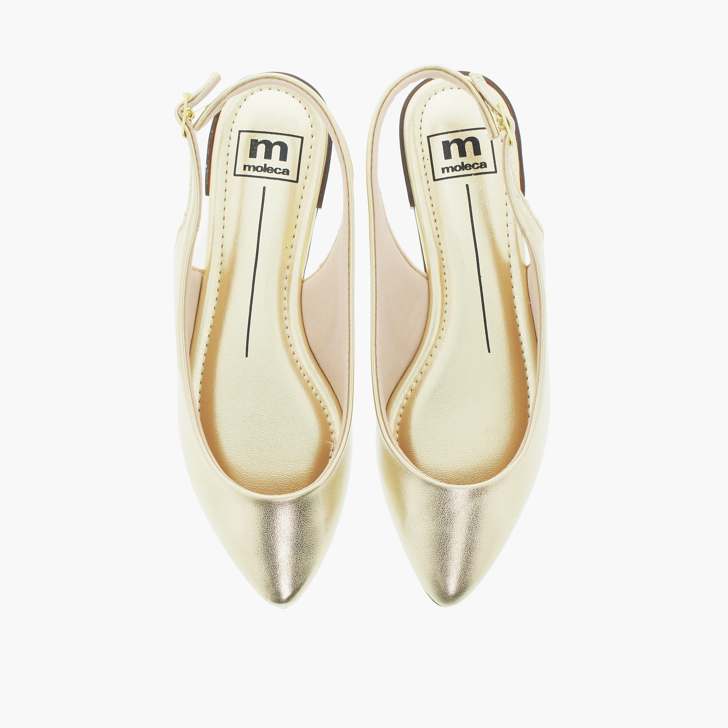 موليكا- صندل هيفا بإبزيم حزام للنساء | 5444-330-14710-66-women-shoes-sandals-flats-image-2