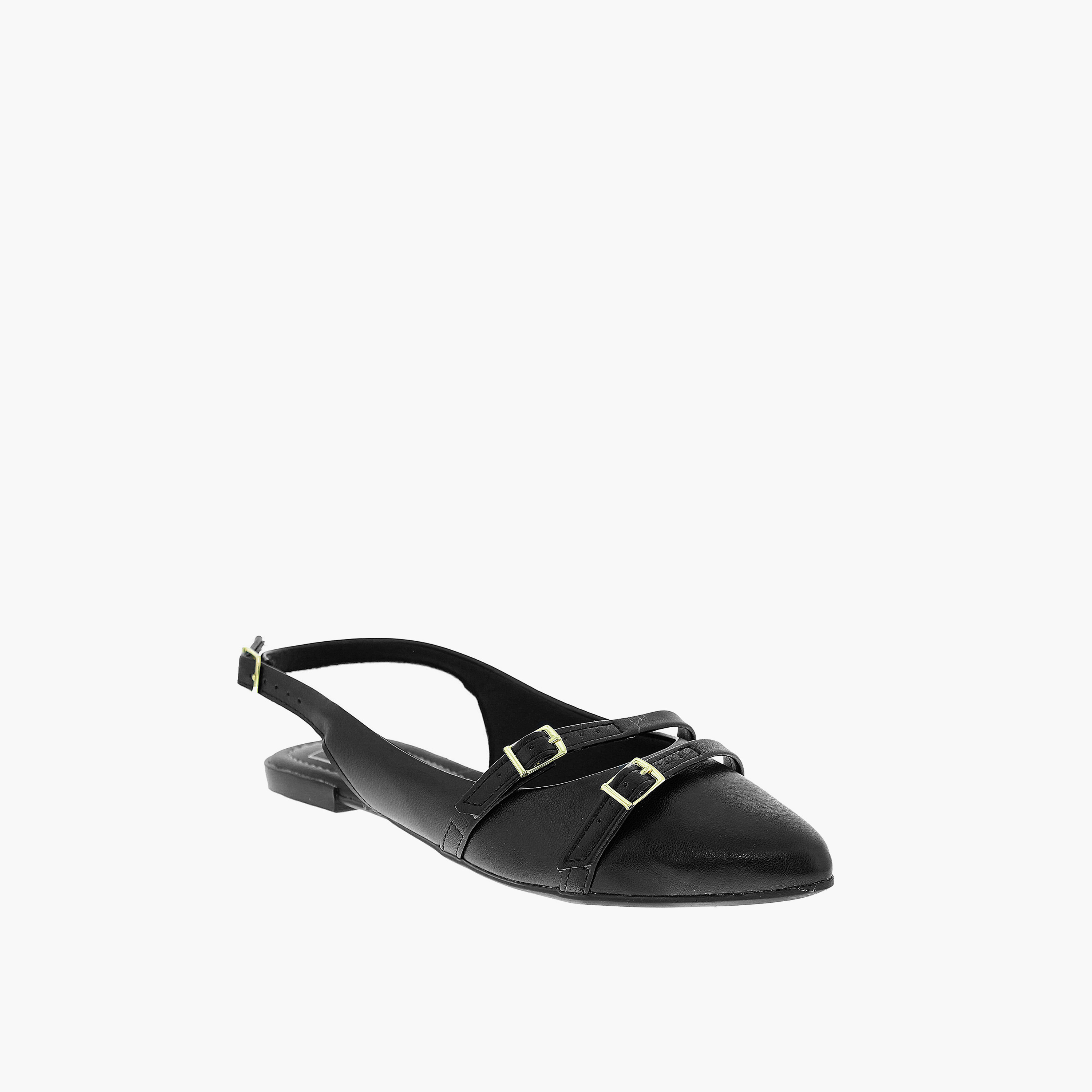 Moleca by Geoomnii Women's Buckle Monae Strap Sandals | 5444-332-9569-15745        -women-shoes-sandals-flats-image-1