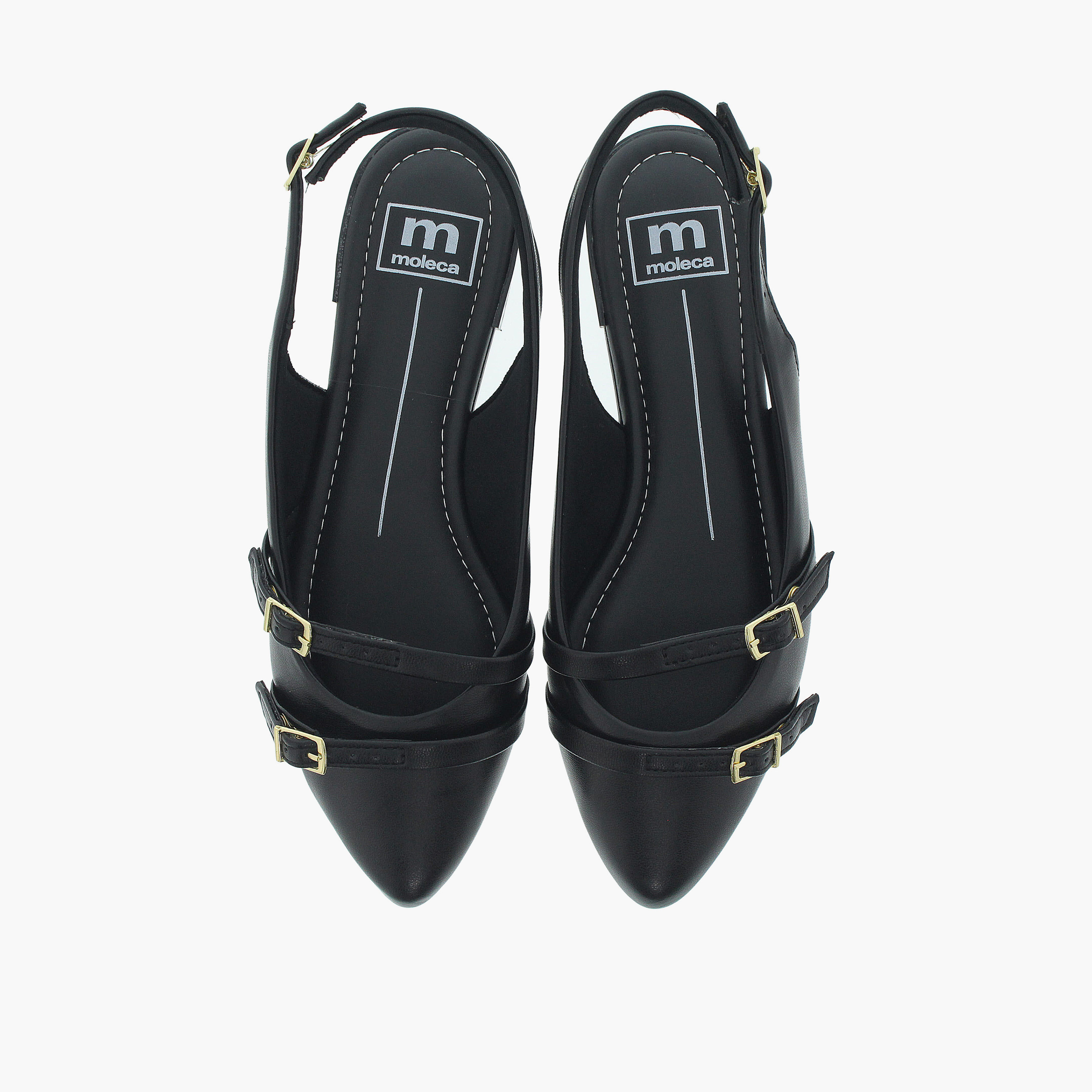 Moleca by Geoomnii Women's Buckle Monae Strap Sandals | 5444-332-9569-15745        -women-shoes-sandals-flats-image-2