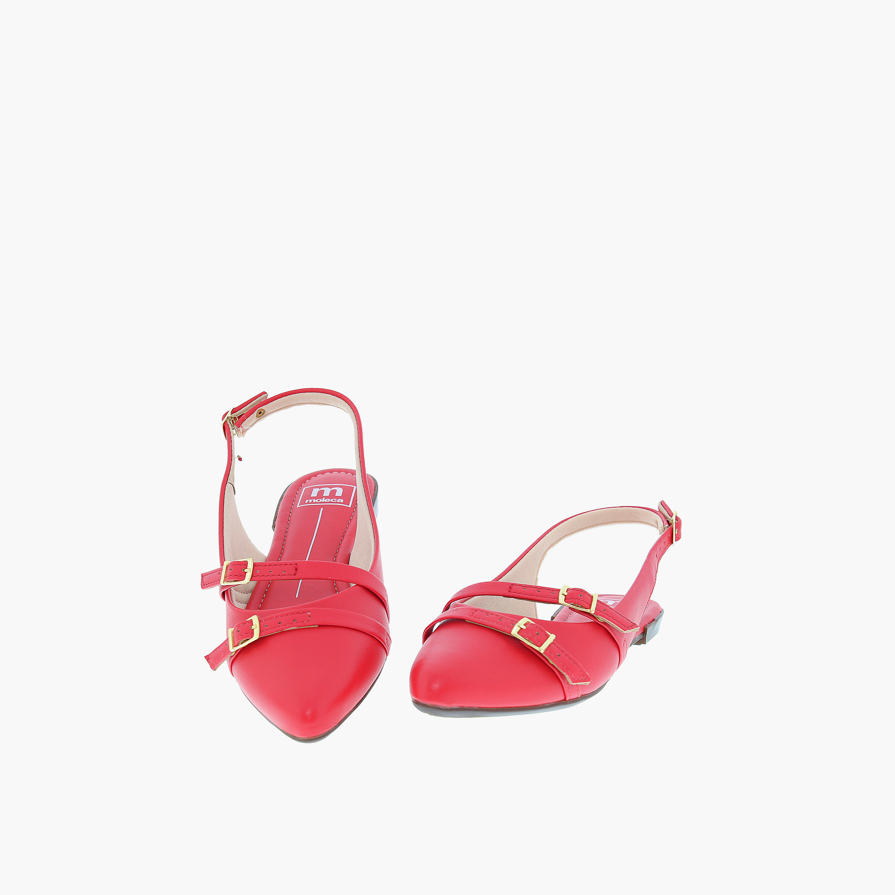 موليكا- صندل بايري بإبزيم حزام للنساء | 5444-332-9569-86347-women-shoes-sandals-flats-image-4