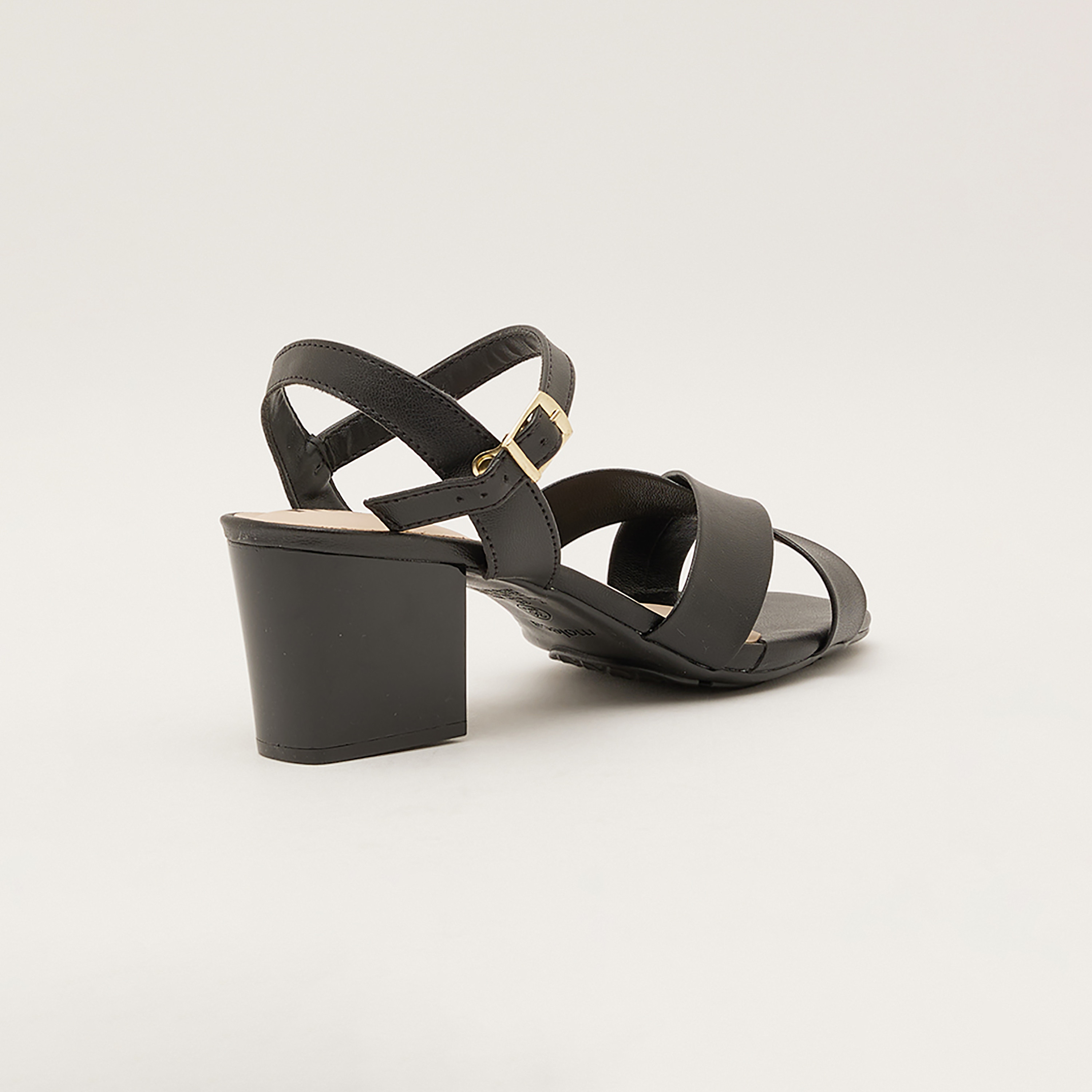 5453-205-9569 | صندل حذاء نسائي بكعب عريض مع رباط للكاحل من موليكا-women-shoes-heels-image-3