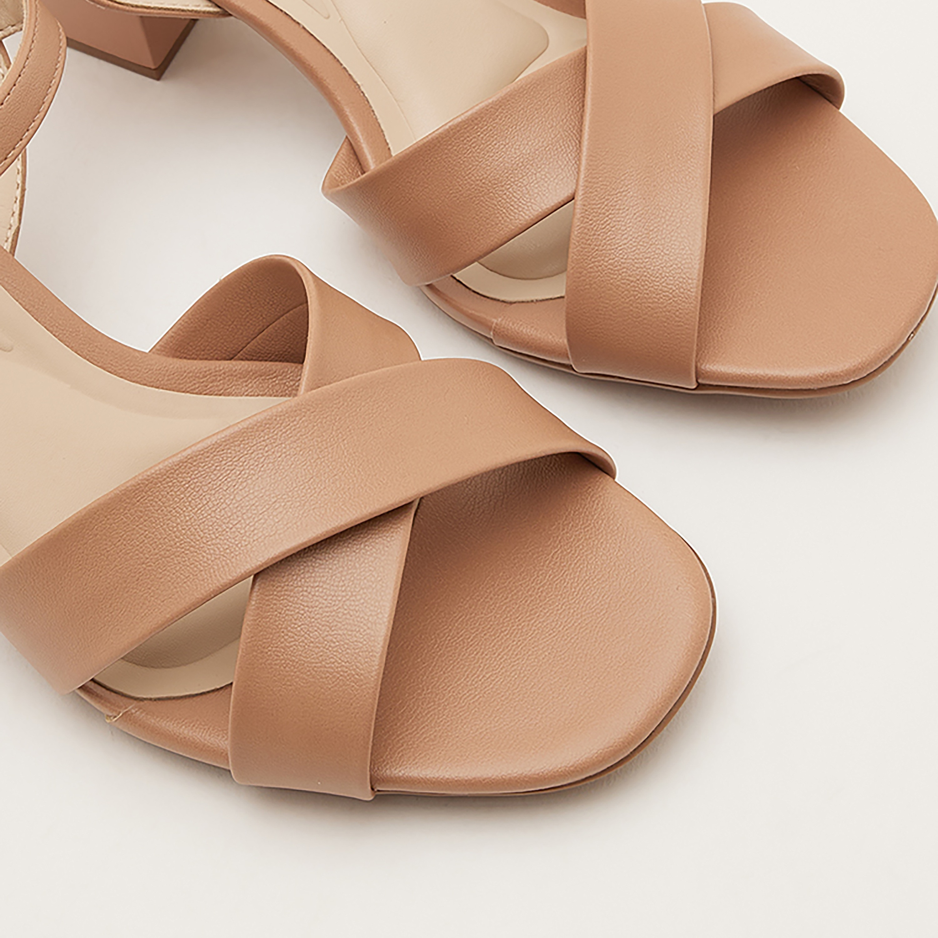 5453-205-9569 | صندل حذاء نسائي بكعب عريض مع رباط للكاحل من موليكا-women-shoes-heels-image-8