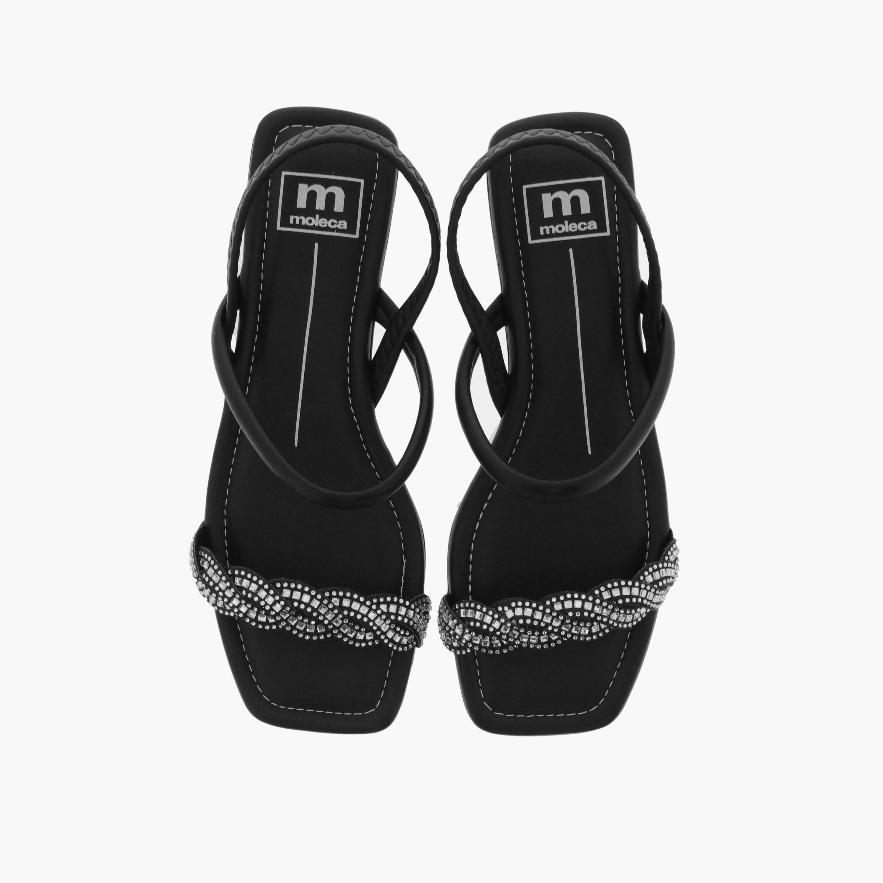 موليكا- صندل كايدي مرن للنساء | 5462-132-28186-94233-women-shoes-sandals-flats-image-2