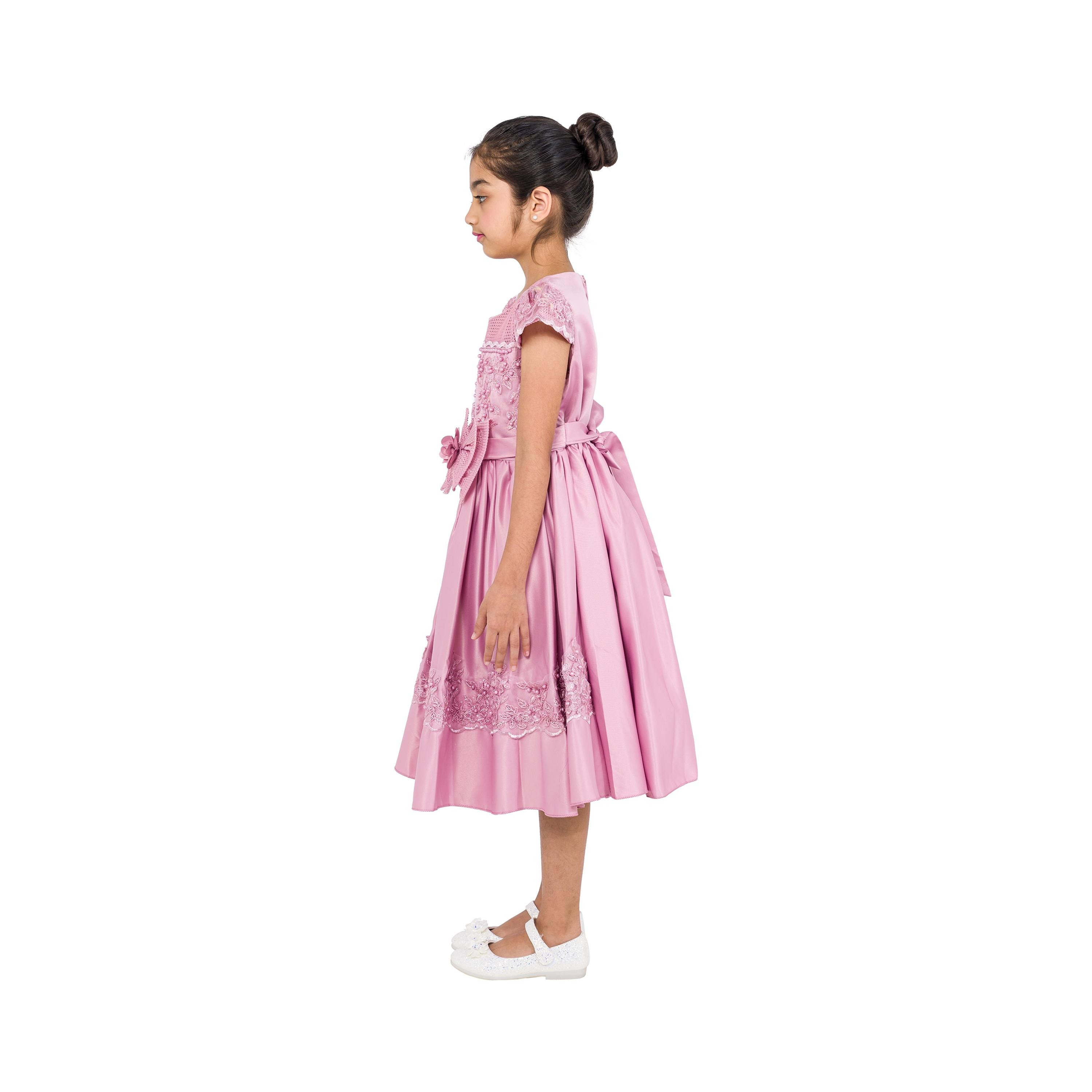 Babyqlo Embellished Cap Sleeves Princess Party Dress-girls-clothing-dressesandjumpsuits-image-3