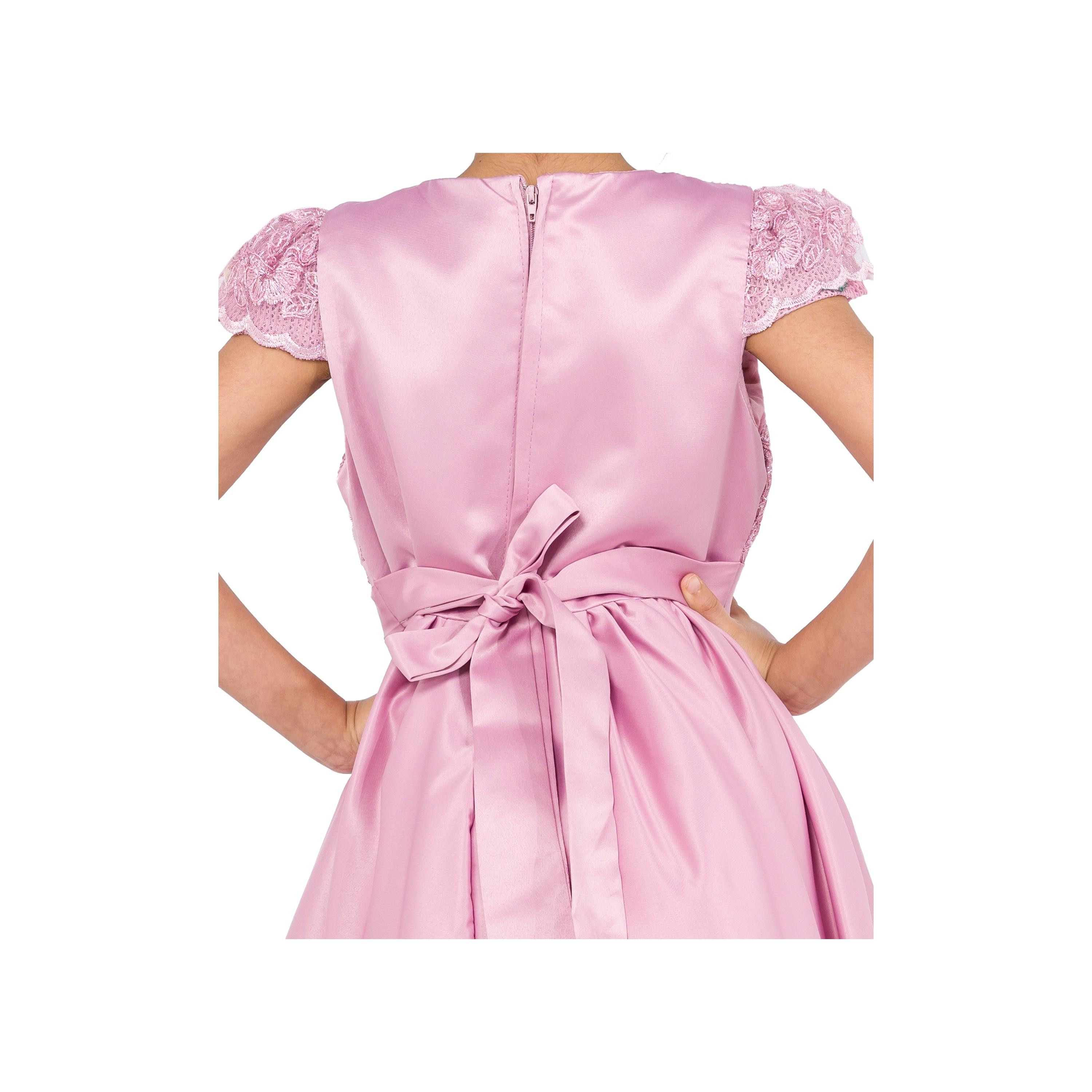 Babyqlo Embellished Cap Sleeves Princess Party Dress-girls-clothing-dressesandjumpsuits-image-4