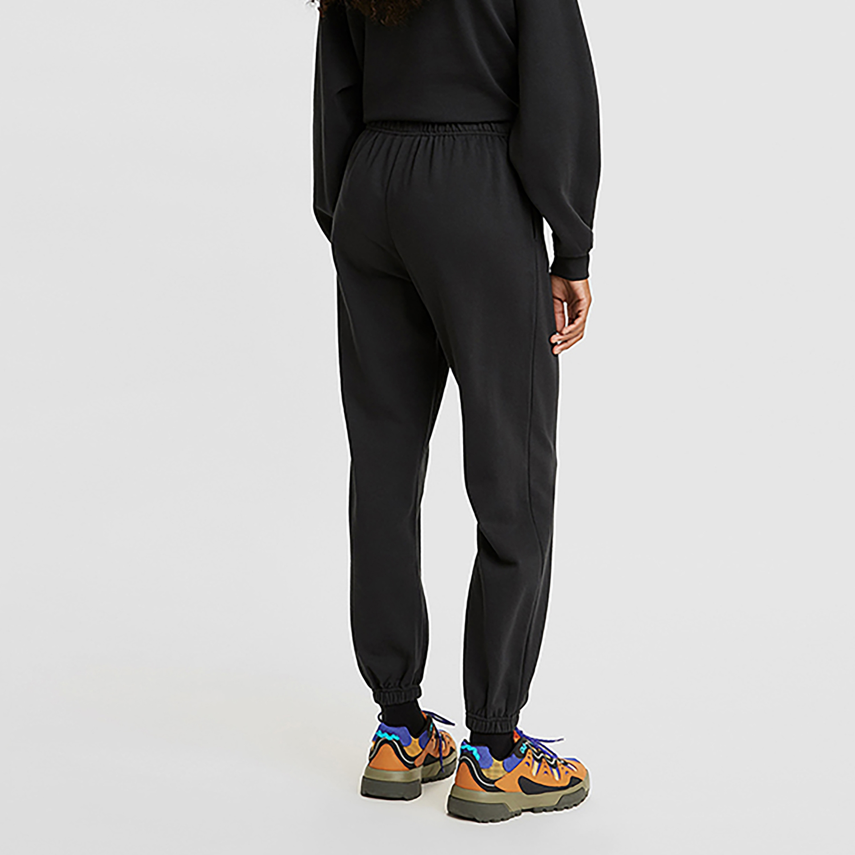 Levi's Plain Mid Rise Drawstring Women's Joggers-women-clothing-bottoms-joggers-image-3