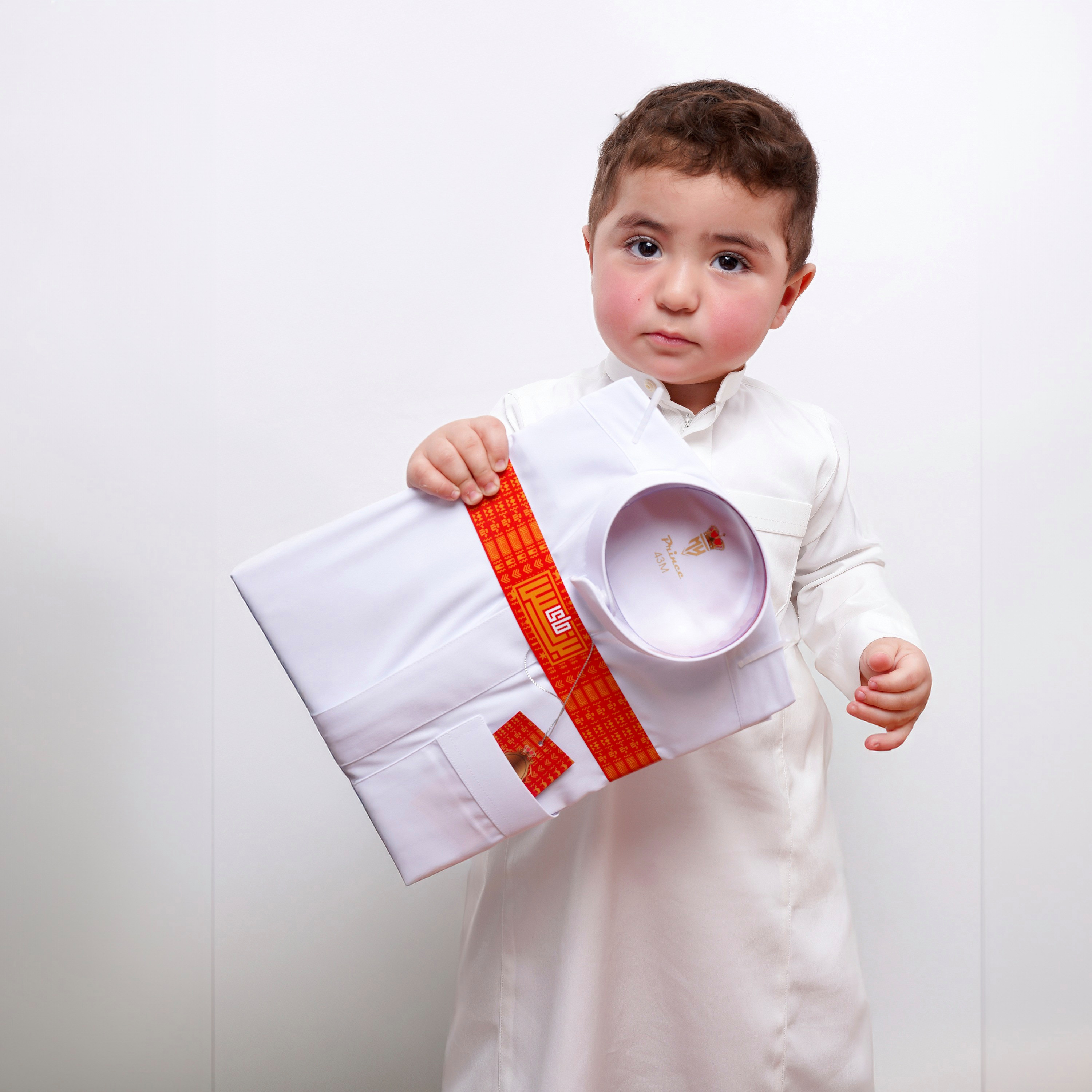 My School Solid Patch Pocket Saudi Thobe with Flowing Fabric - 1-7 Y-boys-arabicclothing-thobes-image-12