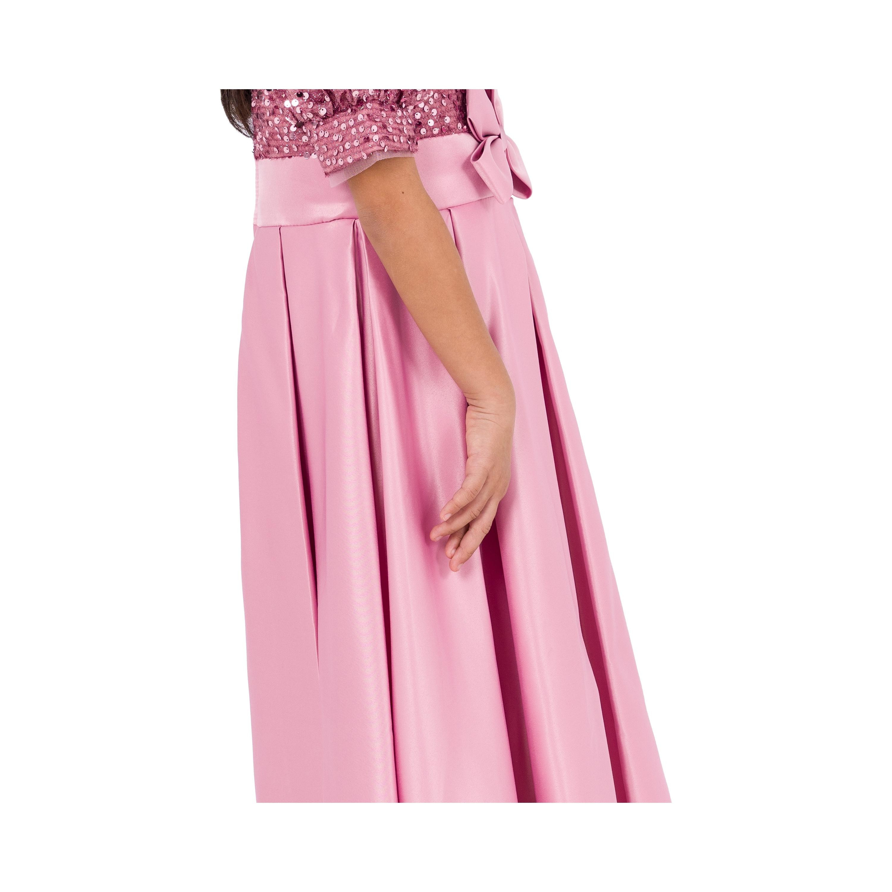 Babyqlo Embellished Short Sleeves Party Dress-girls-clothing-dressesandjumpsuits-image-4