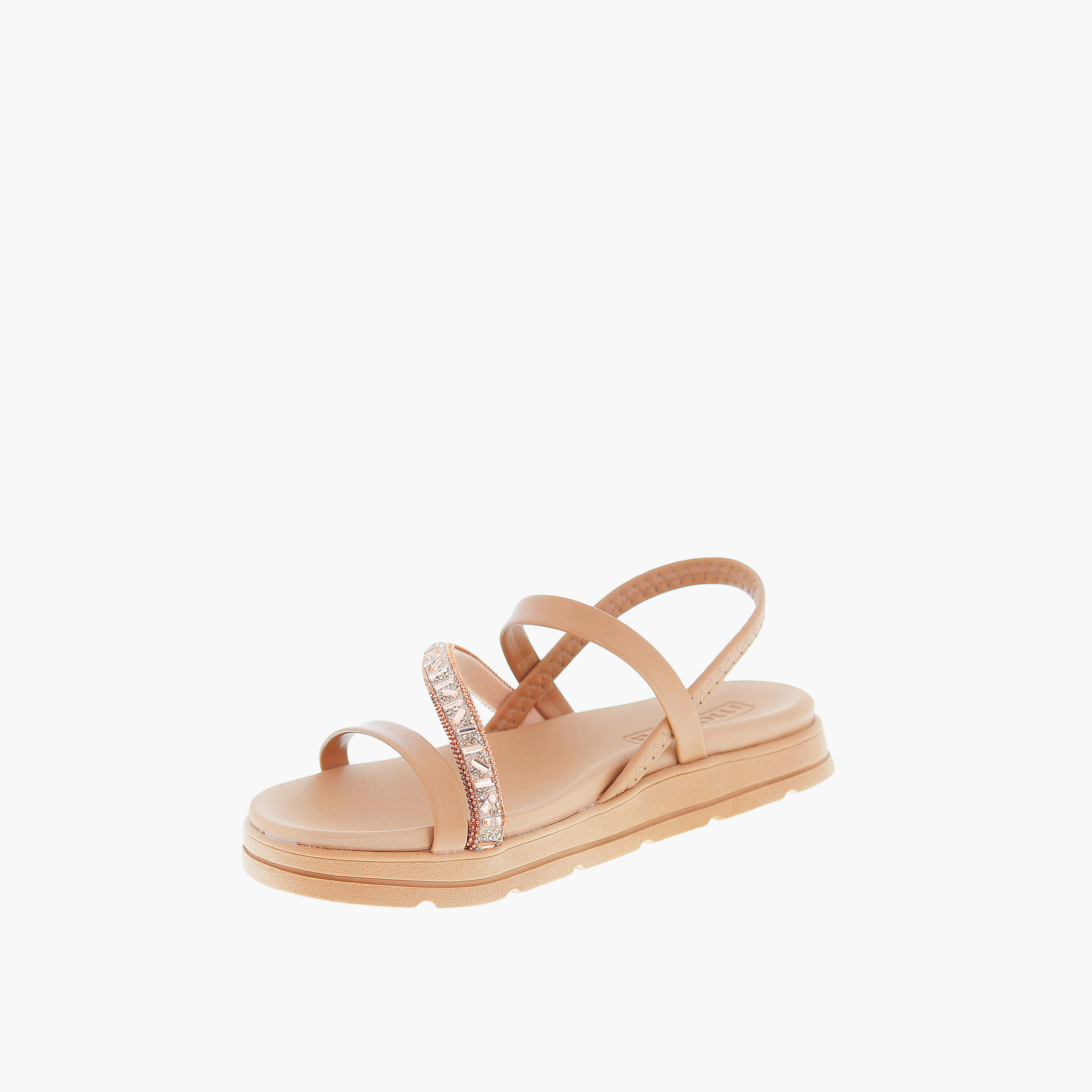 موليكا- صندل نيرا مرن حزام للنساء | 5490-104-28266-98356-women-shoes-sandals-flats-image-3