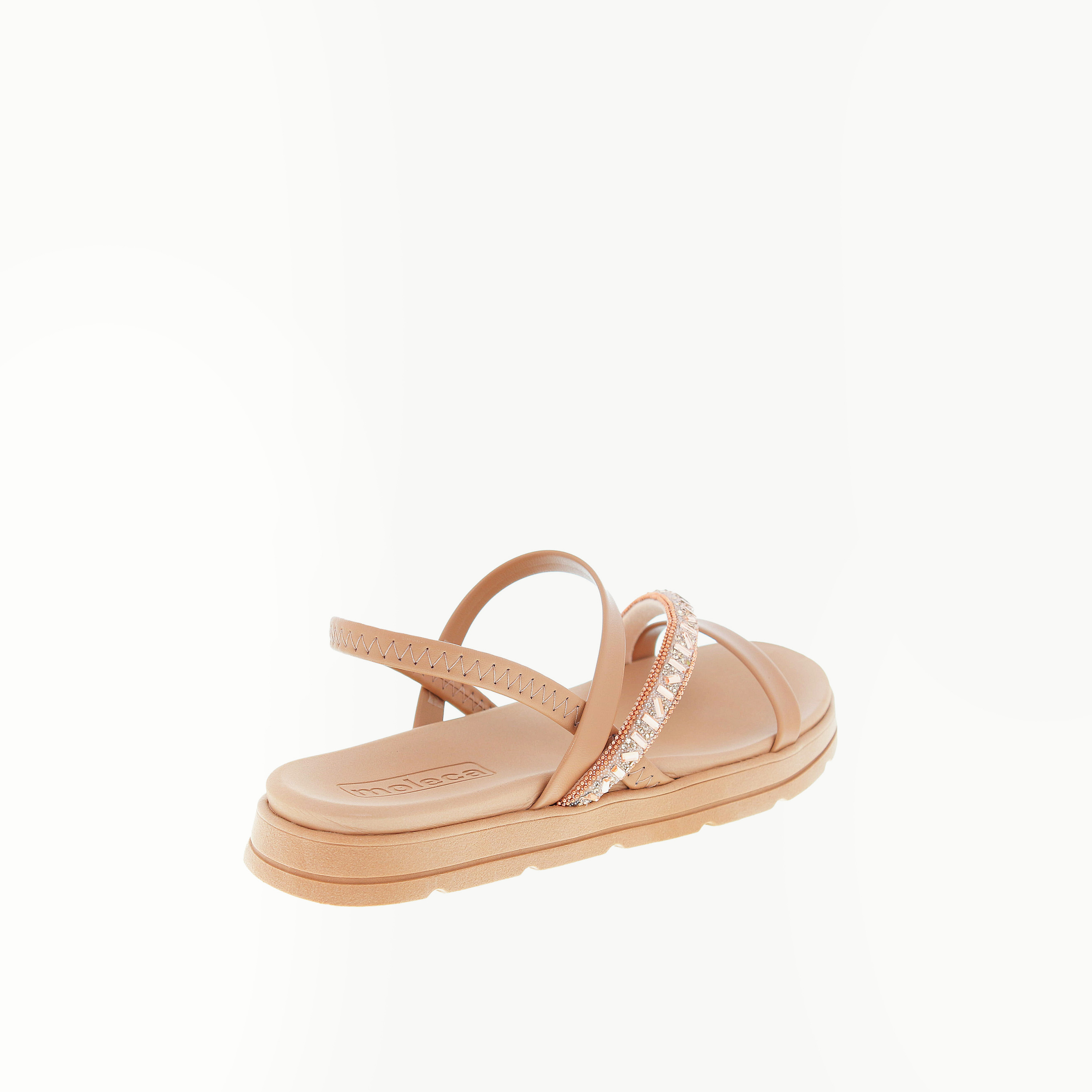 موليكا- صندل نيرا مرن حزام للنساء | 5490-104-28266-98356-women-shoes-sandals-flats-image-1
