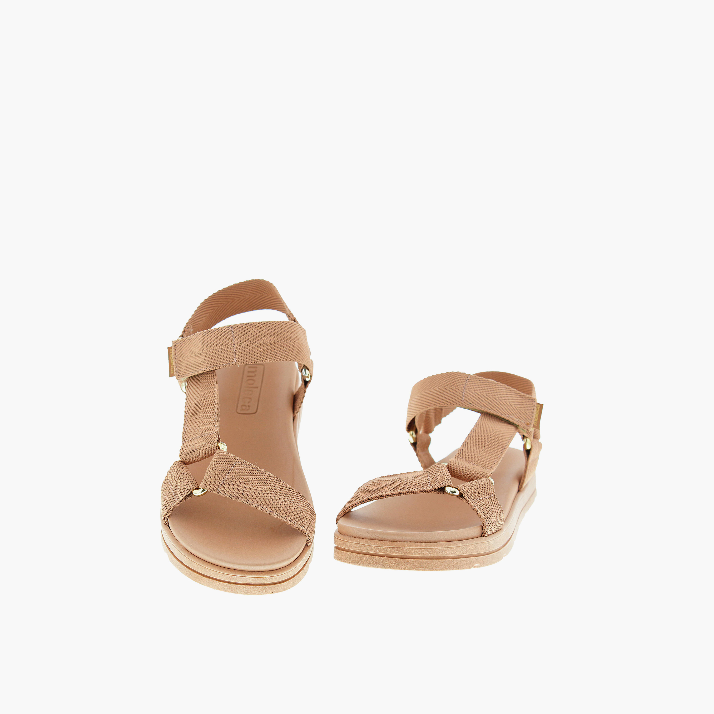 موليكا- صندل لاينا خطاف وحلقة حزام للنساء | 5490-116-26554-52531-women-shoes-sandals-flats-image-4