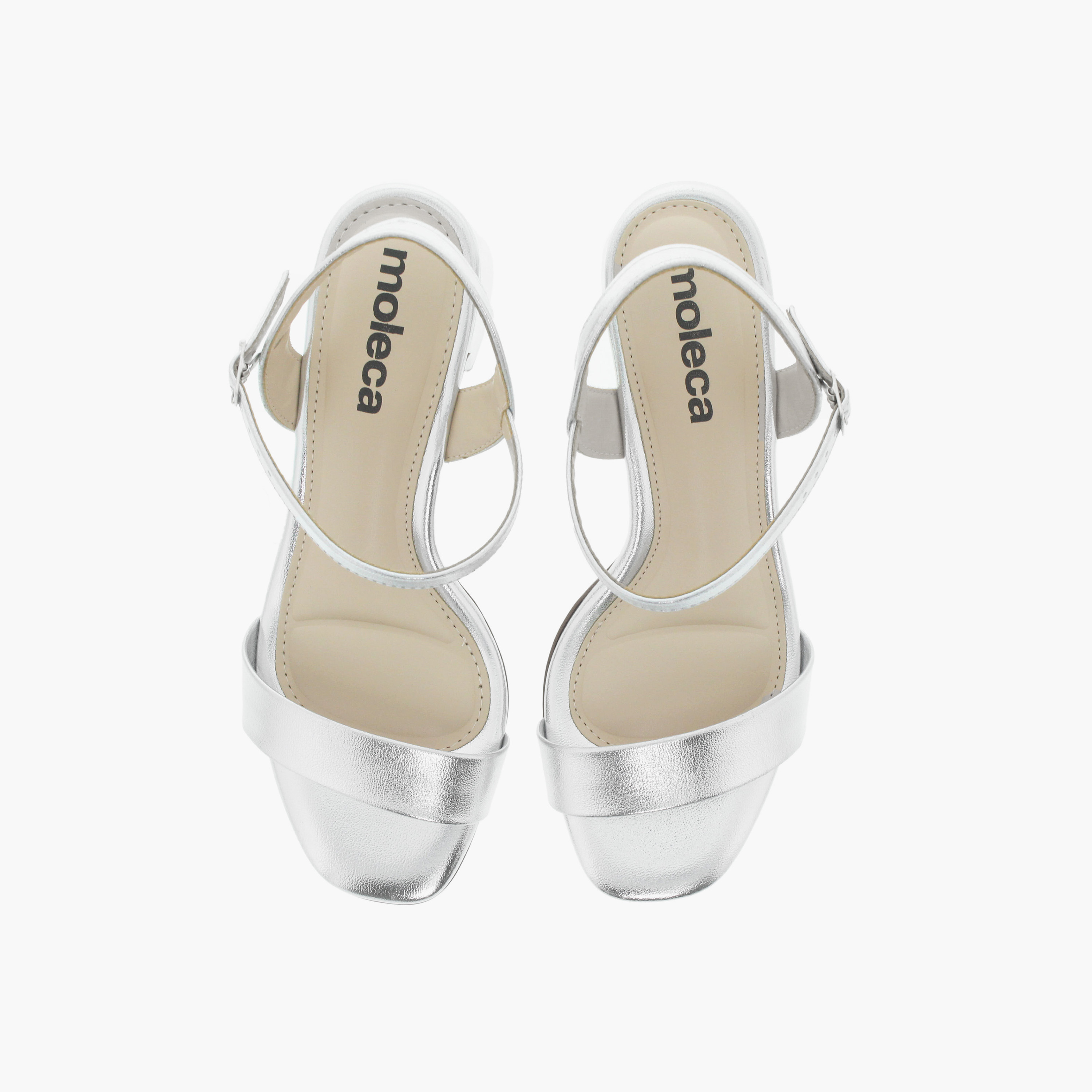 Moleca by Geoomnii Women's Buckle Aedaem Block Heels | 5496-101-14710-41        -women-shoes-heels-image-2