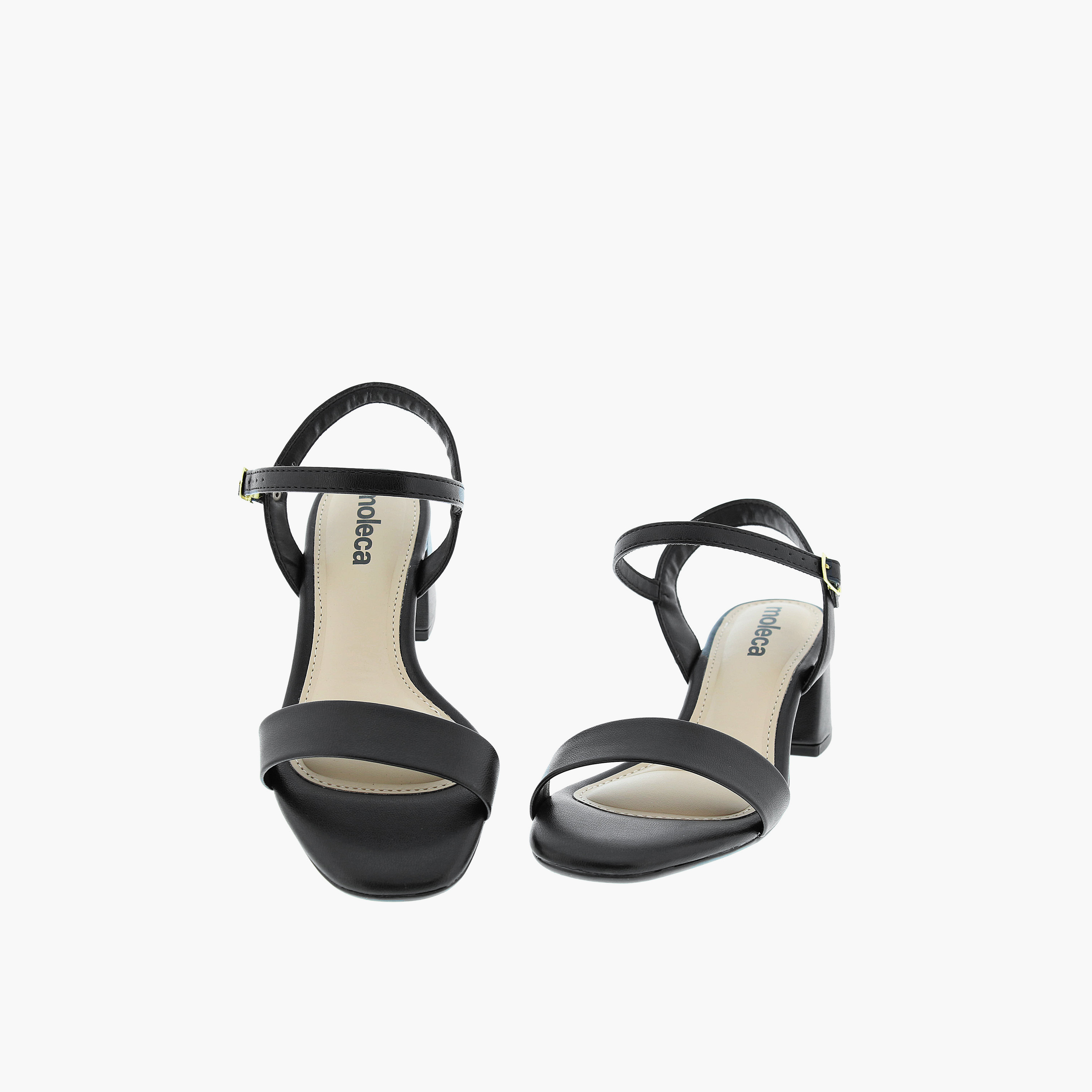 موليكا- حذاء جوناه بكعب مربع بإبزيم للنساء | 5496-101-9569-15745-women-shoes-heels-image-4