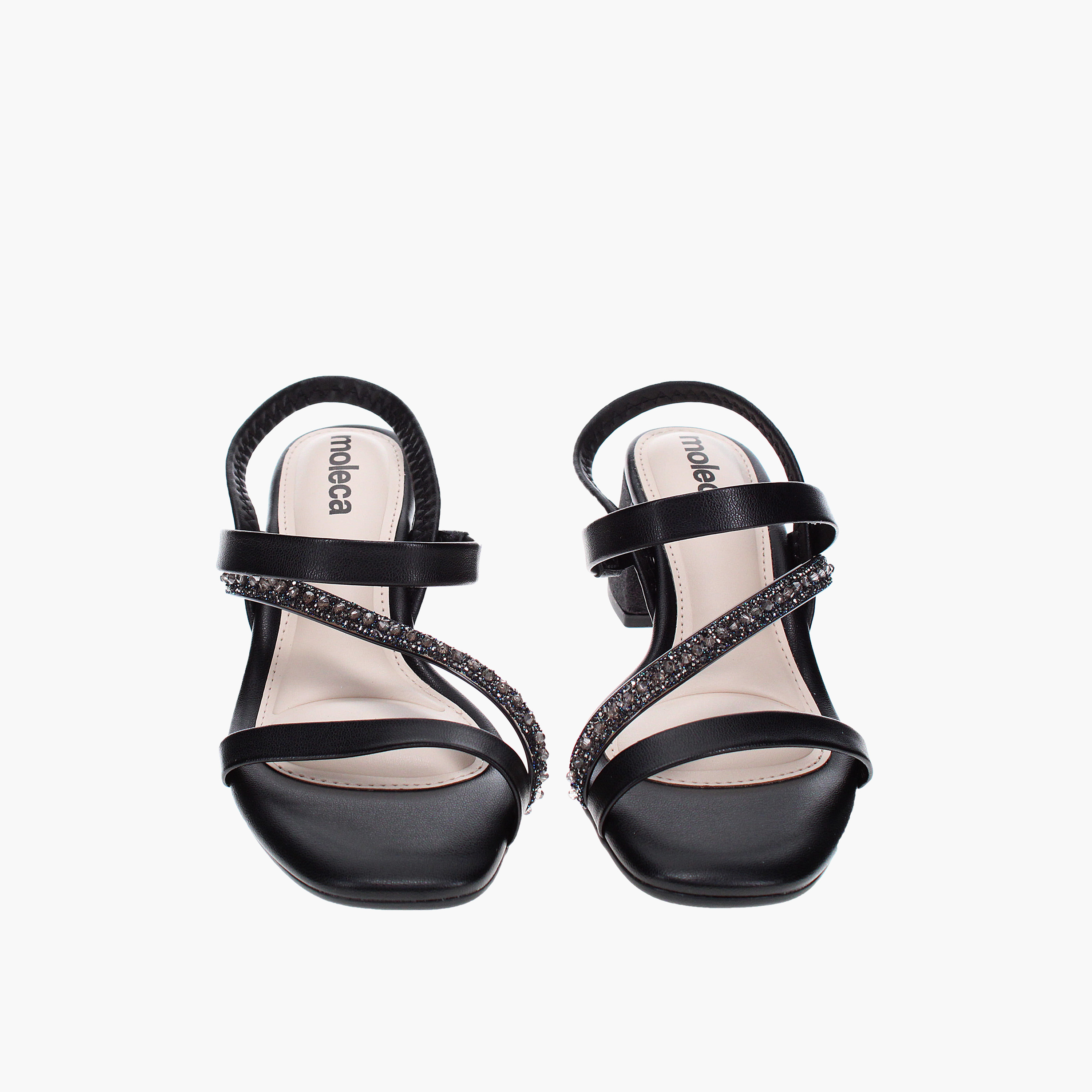 Moleca by Geoomnii Women's Elastic Aara Block Heels | 5496-102-27196-95683        -women-shoes-heels-image-4