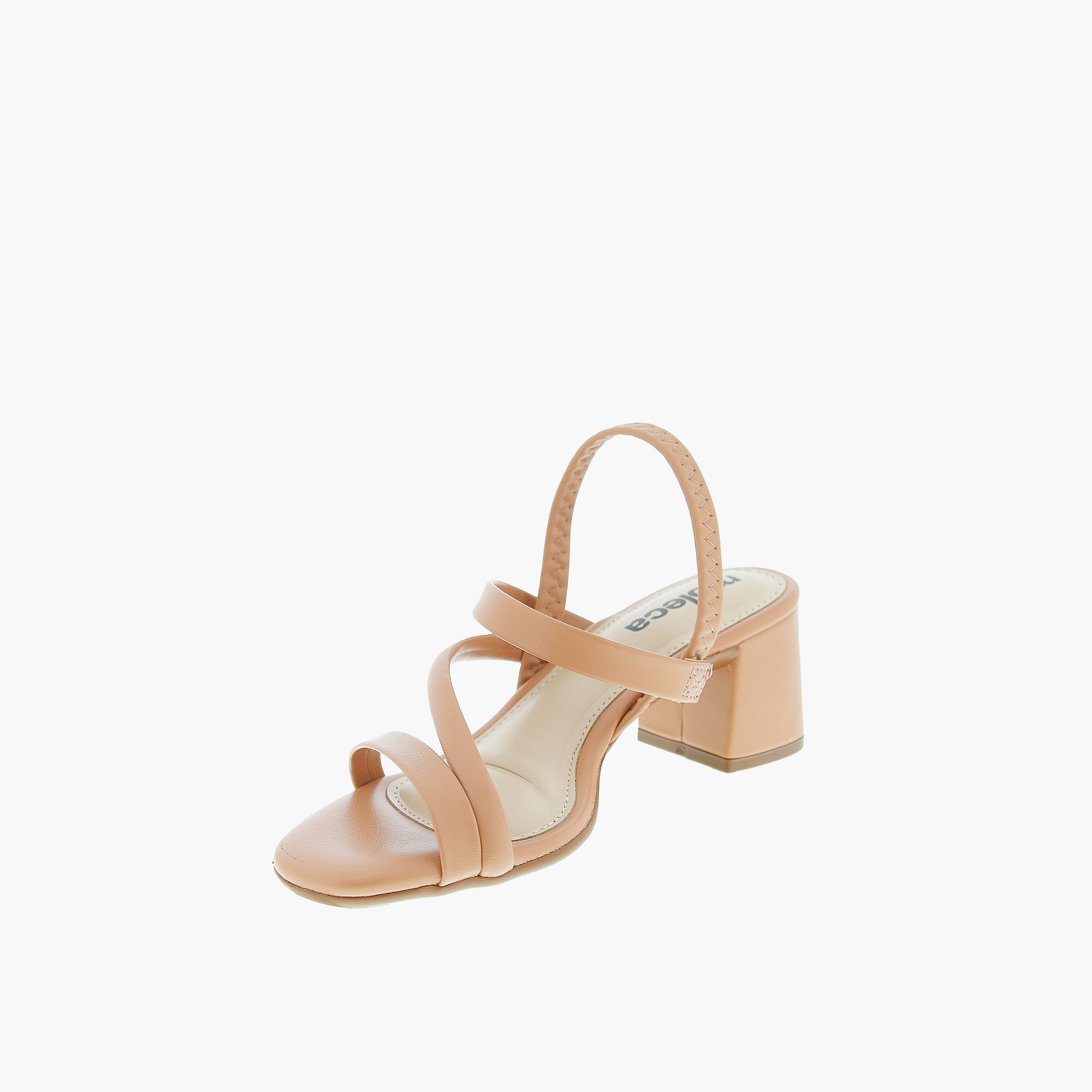 موليكا- حذاء أنثوني بكعب مربع مرن للنساء | 5496-102-27348-52531-women-shoes-heels-image-3