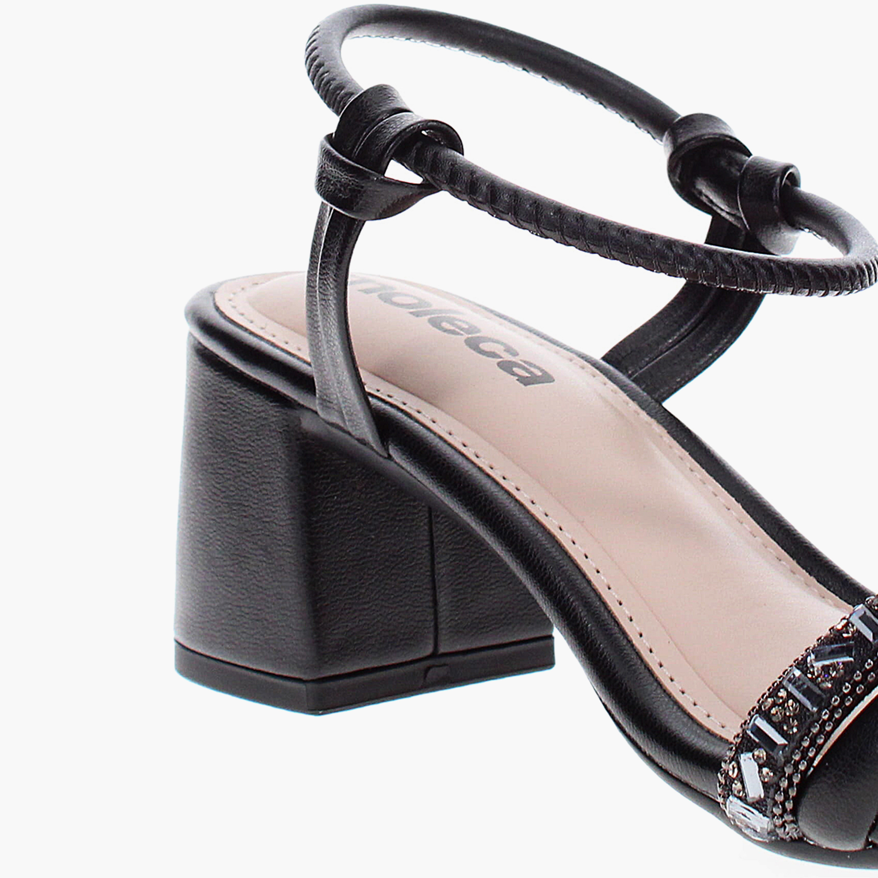 MOLECA by Geoomnii Women's Elastic Nija Block Heels          -women-shoes-heels-image-2