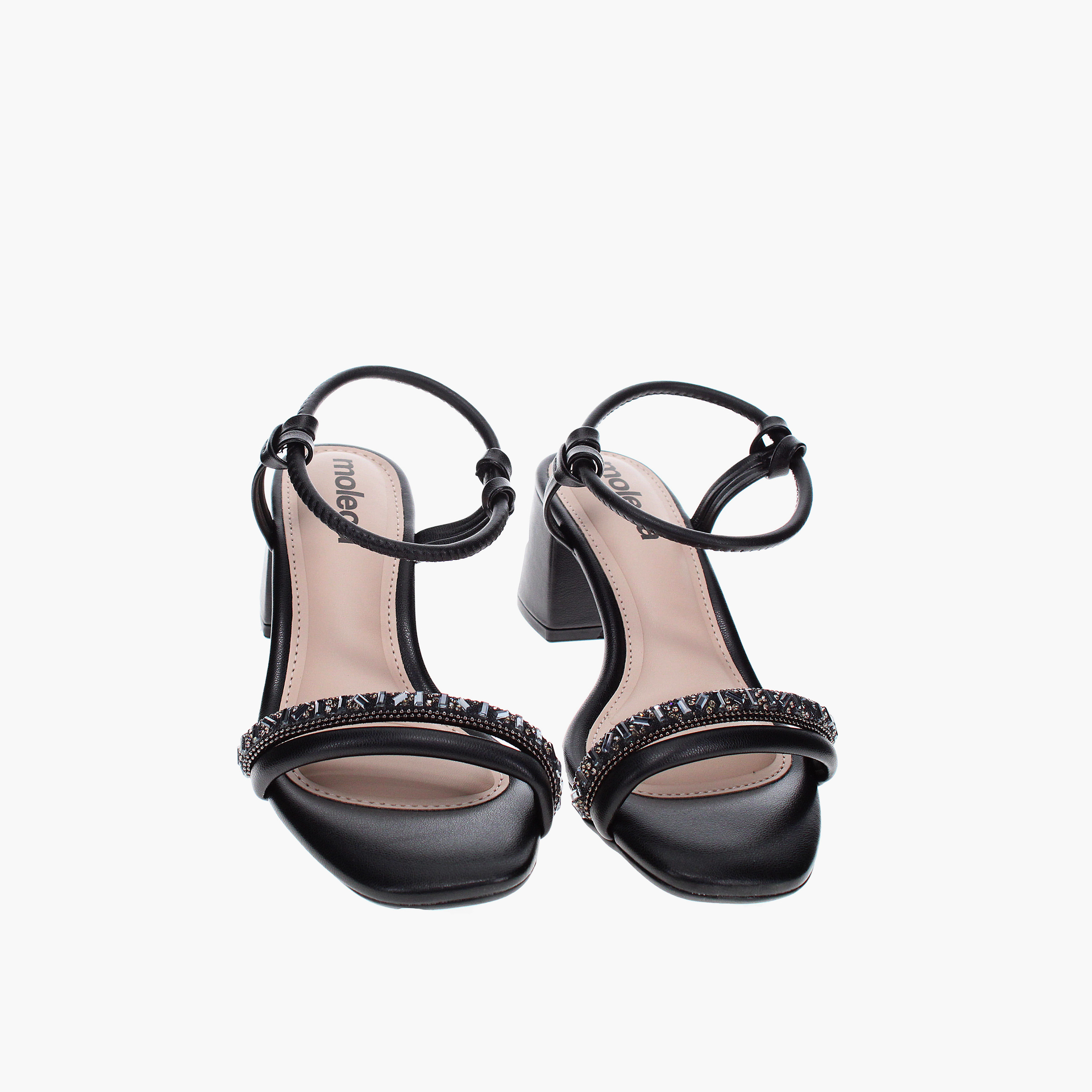 MOLECA by Geoomnii Women's Elastic Nija Block Heels          -women-shoes-heels-image-3