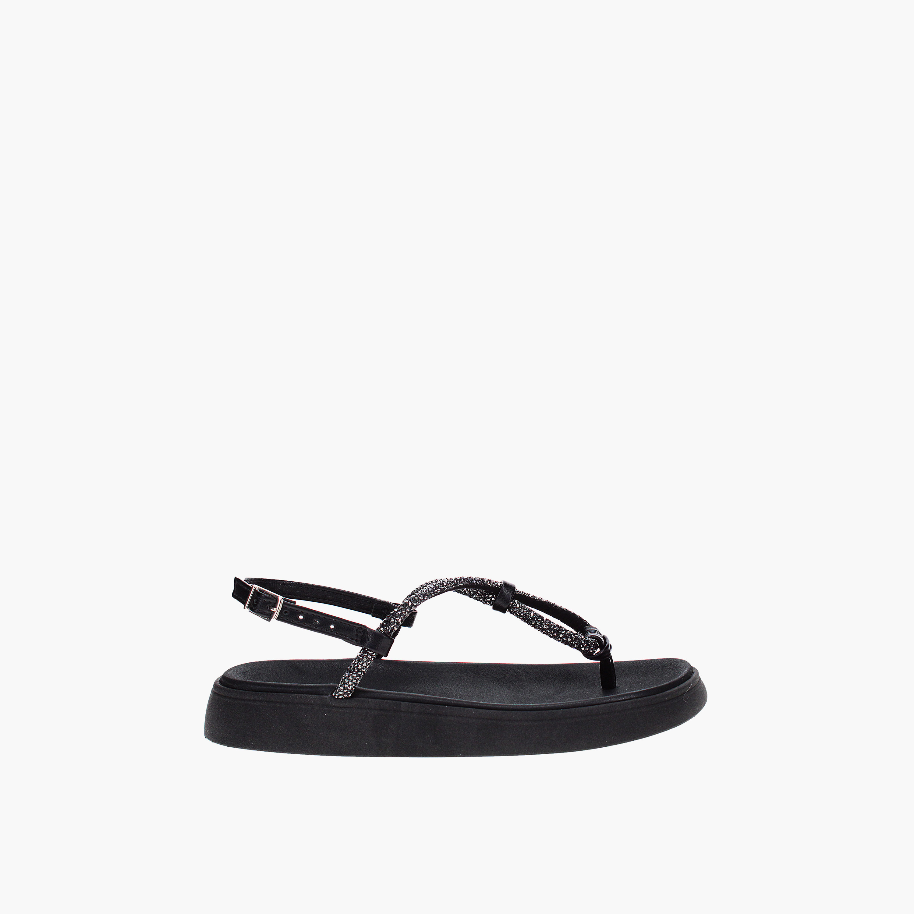 موليكا - صندل بشريط بين الأصابع وإبزيم آر للسيدات | 5499-100-11085-91292-women-shoes-sandals-flats-image-3