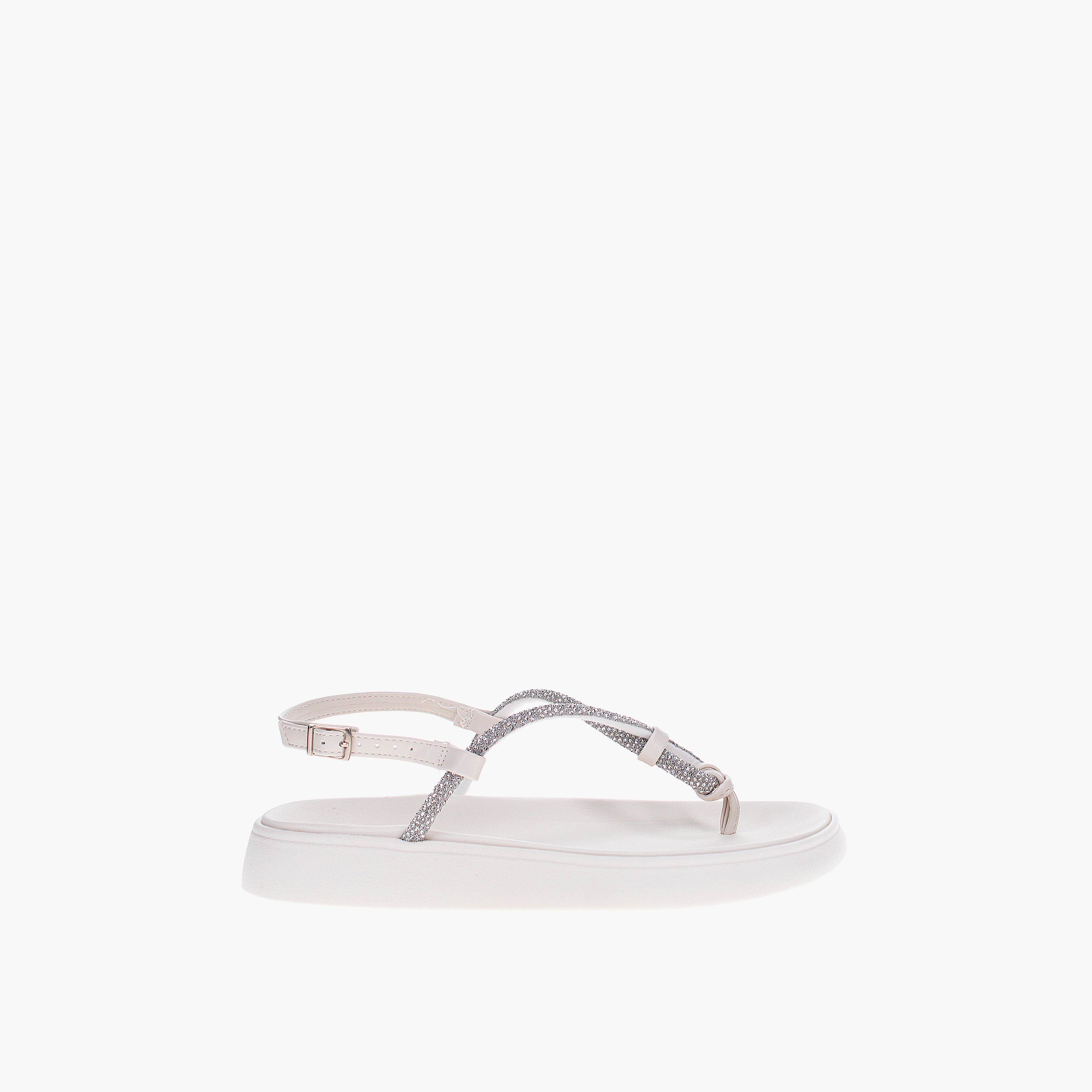 موليكا - صندل بشريط بين الأصابع وإبزيم ترا للسيدات | 5499-100-11085-93186-women-shoes-sandals-flats-image-3