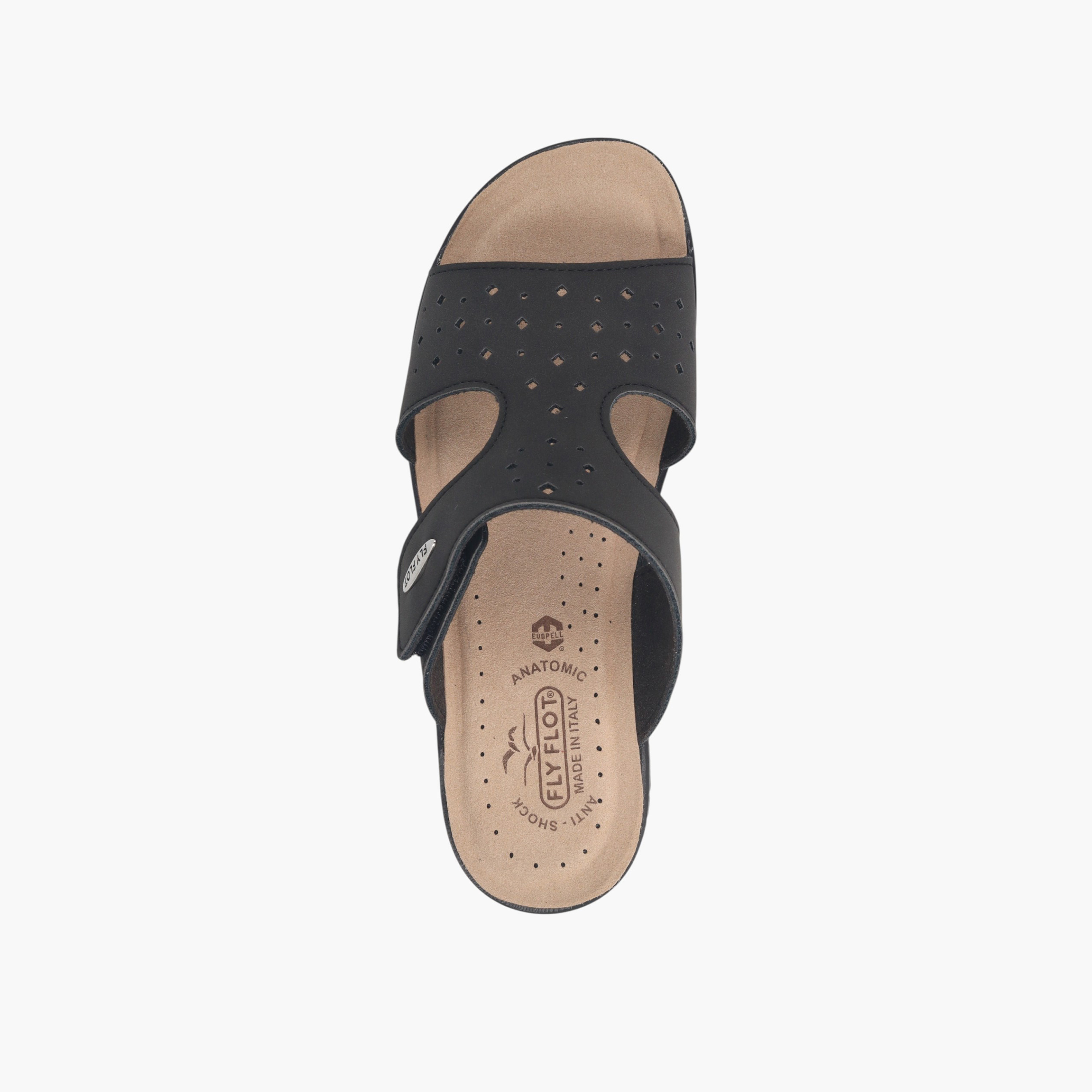 FlyFlot Cutout Detail Slip-On Sandals with Wedge Heels-women-shoes-sandals-heeled-image-3