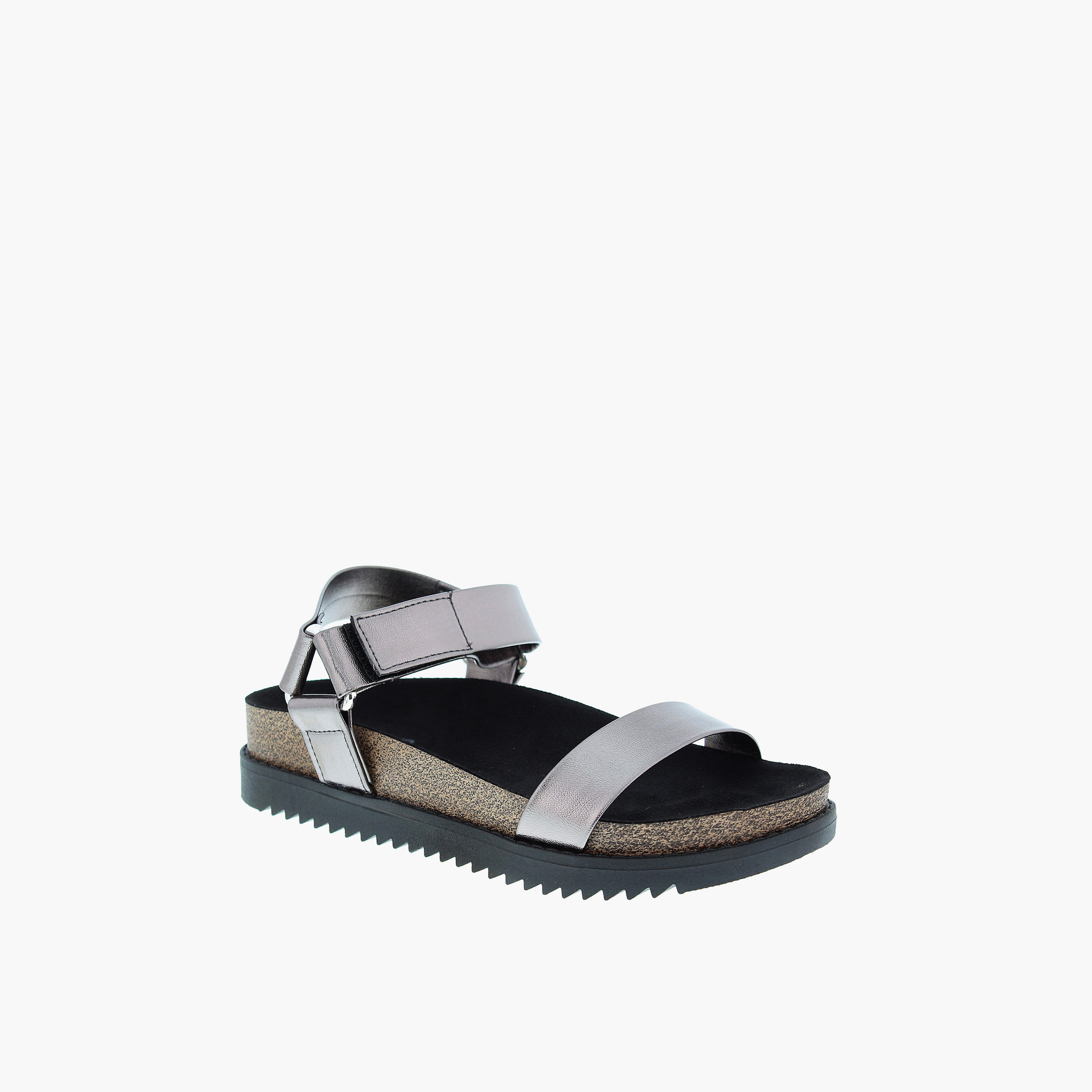 Moleca by Geoomnii Women's Hook & Loop Caerolinaee Strap Sandals | 5500-101-14710-74941      -women-shoes-sandals-flats-image-1