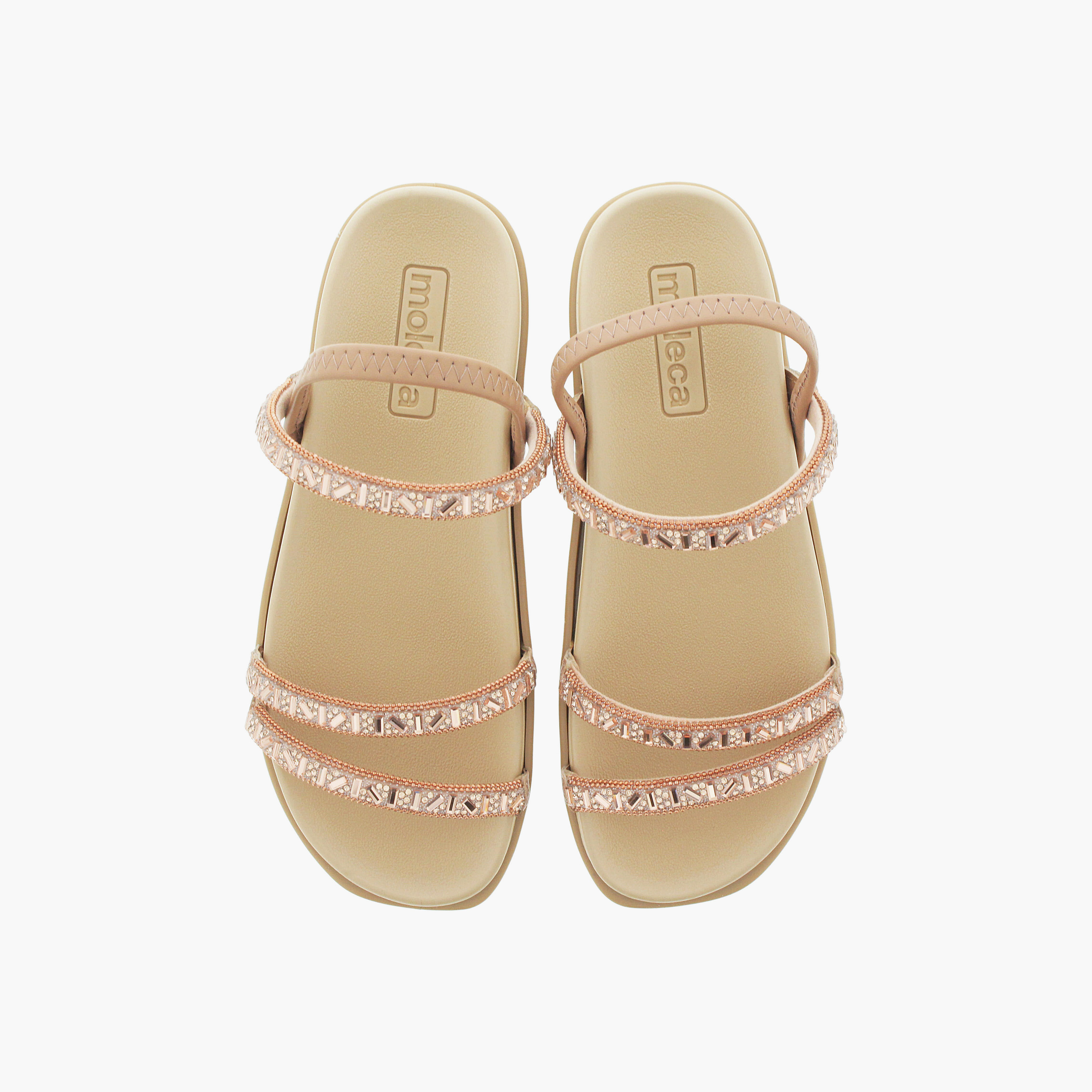 موليكا- صندل ديلان مرن حزام للنساء | 5502-106-28286-98356-women-shoes-sandals-flats-image-2