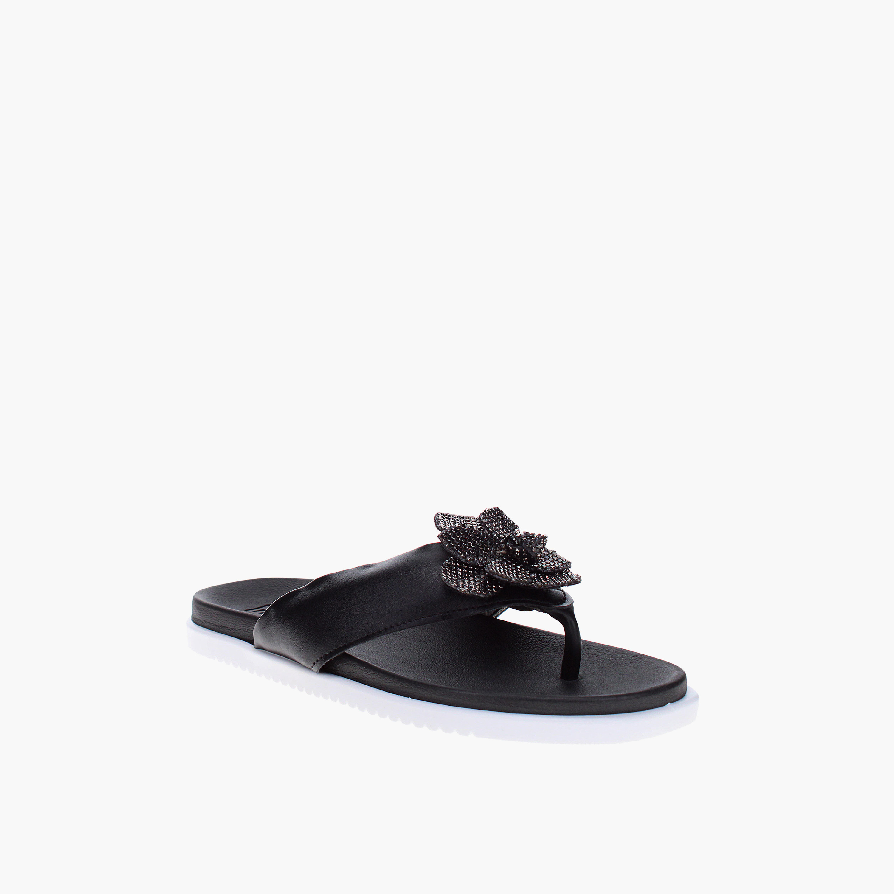 موليكا - صندل بشريط بين الأصابع اما سهل الارتداء للسيدات | 5502-205-28088-18107-women-shoes-sandals-flats-image-1