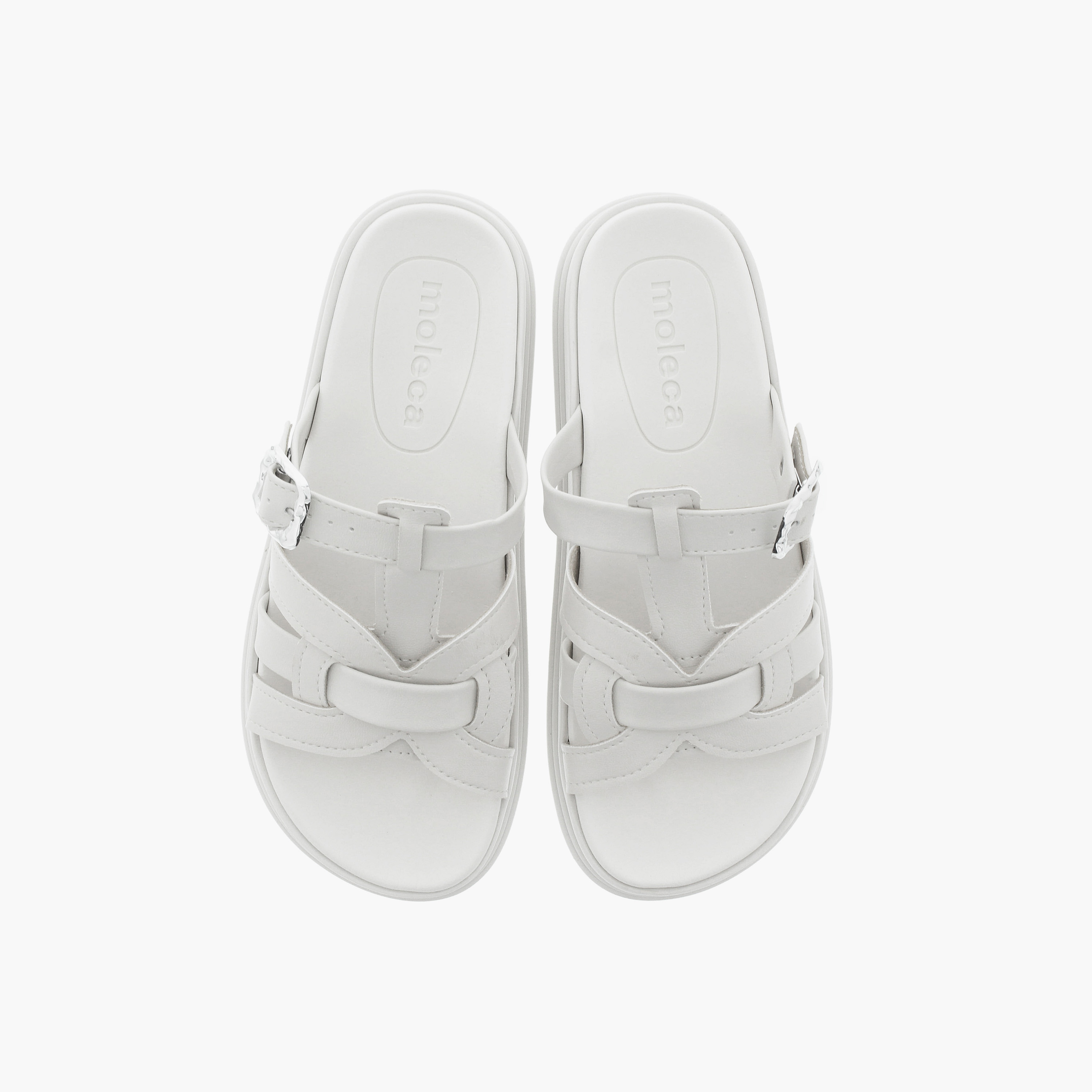 موليكا- صندل غابرييلا بإبزيم حزام للنساء | 5509-102-9569-35312-women-shoes-sandals-flats-image-2