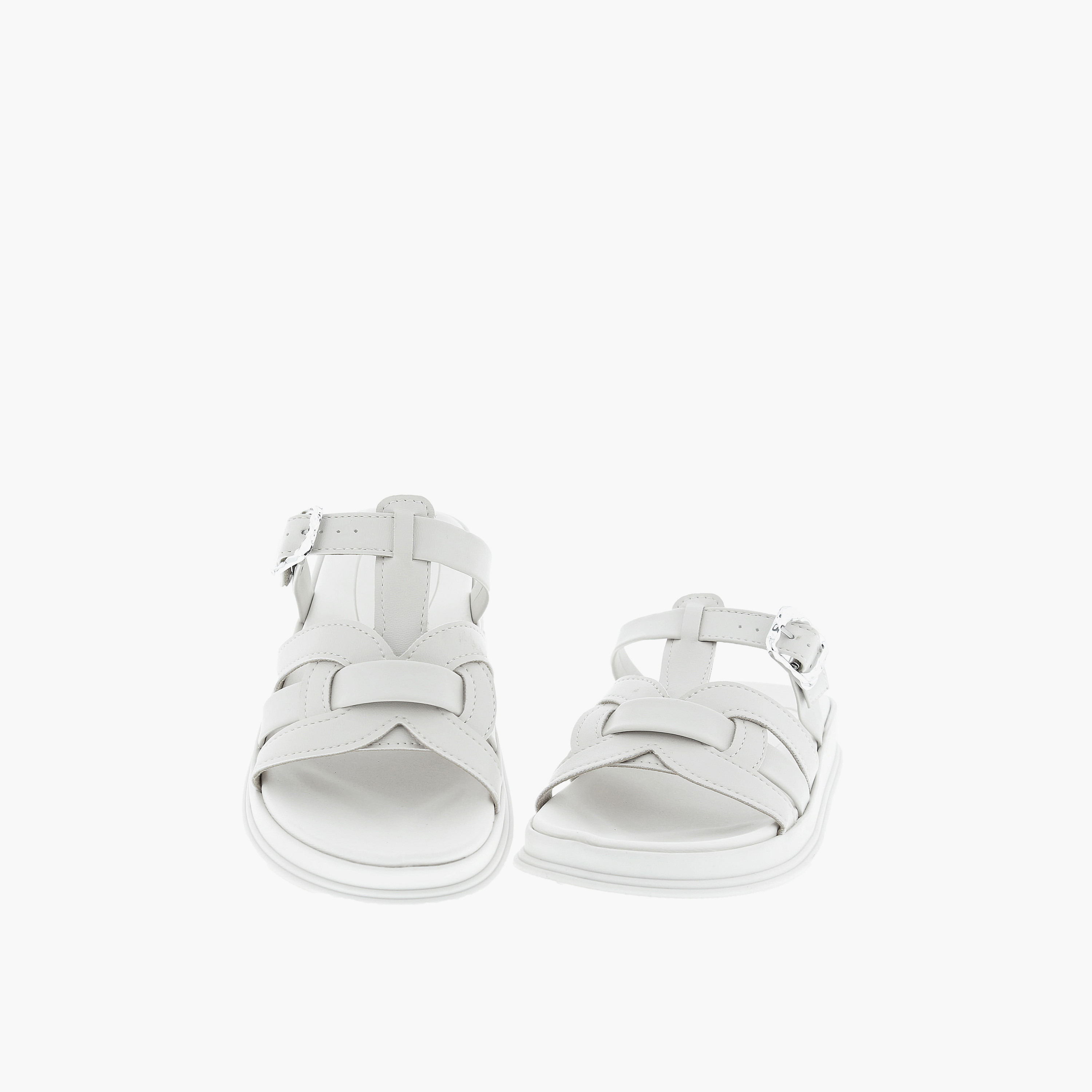 موليكا- صندل غابرييلا بإبزيم حزام للنساء | 5509-102-9569-35312-women-shoes-sandals-flats-image-4