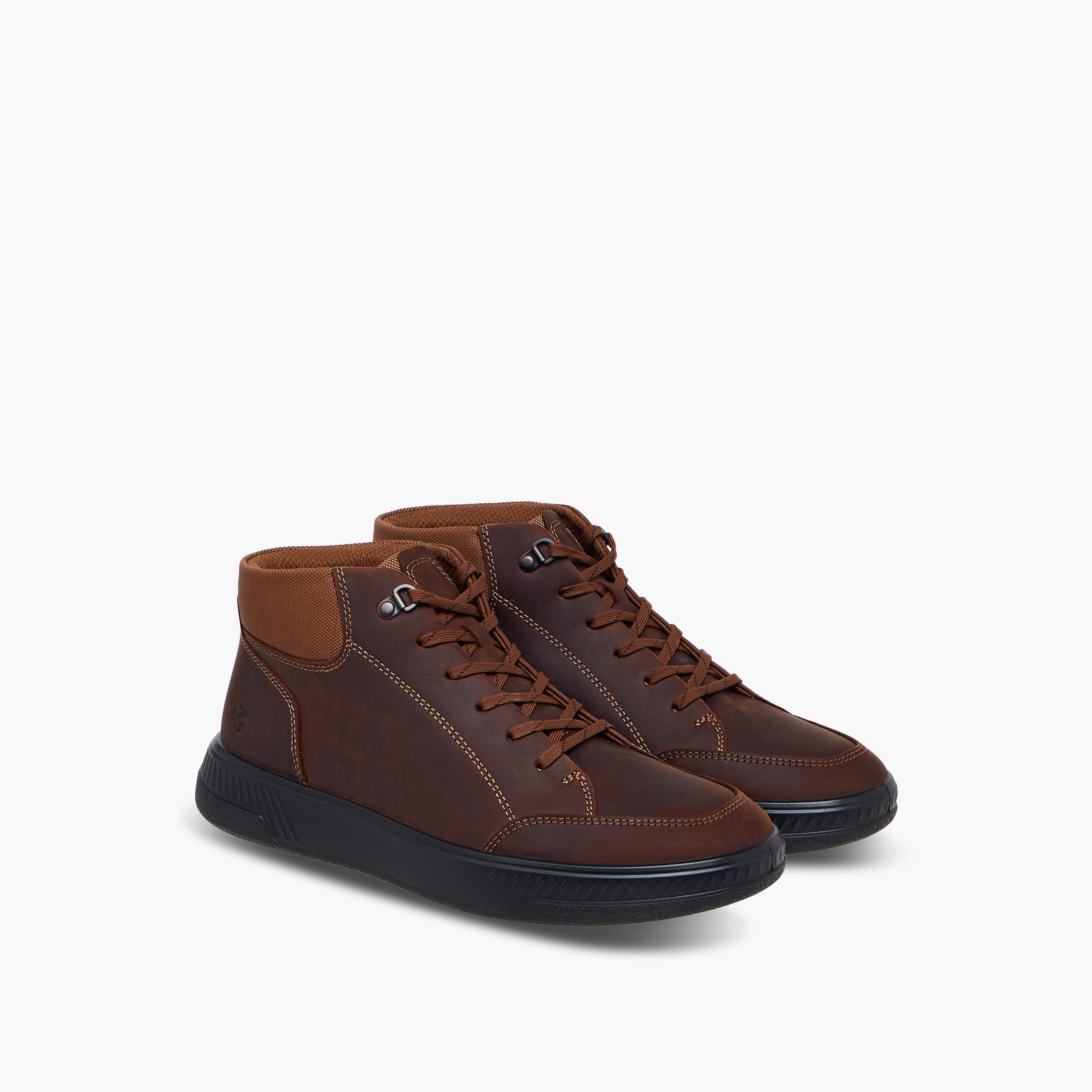 حذاء سنيكرز جلد بقصة عالية ورباط إغلاق "موف إم" للرجال من إيكو-men-shoes-sneakers-image-1