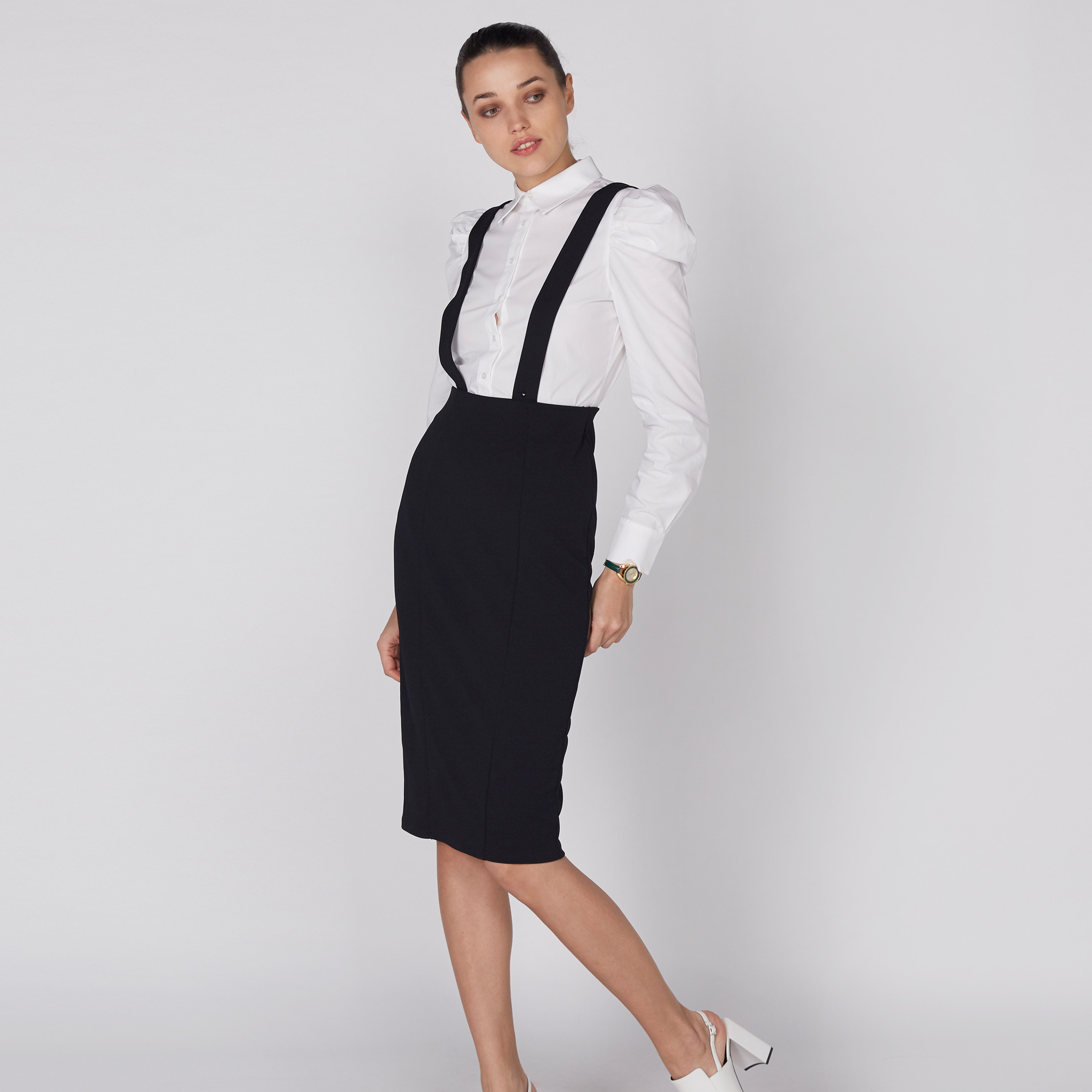 Suspender pencil outlet dress