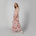 Printed A-line Sleeveless Maxi Dress with V-neck-Dresses-thumbnail-3