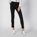 Skinny Fit Plain Mid Waist Trousers with Pocket Detail and Belt Loops-Pants-thumbnail-2