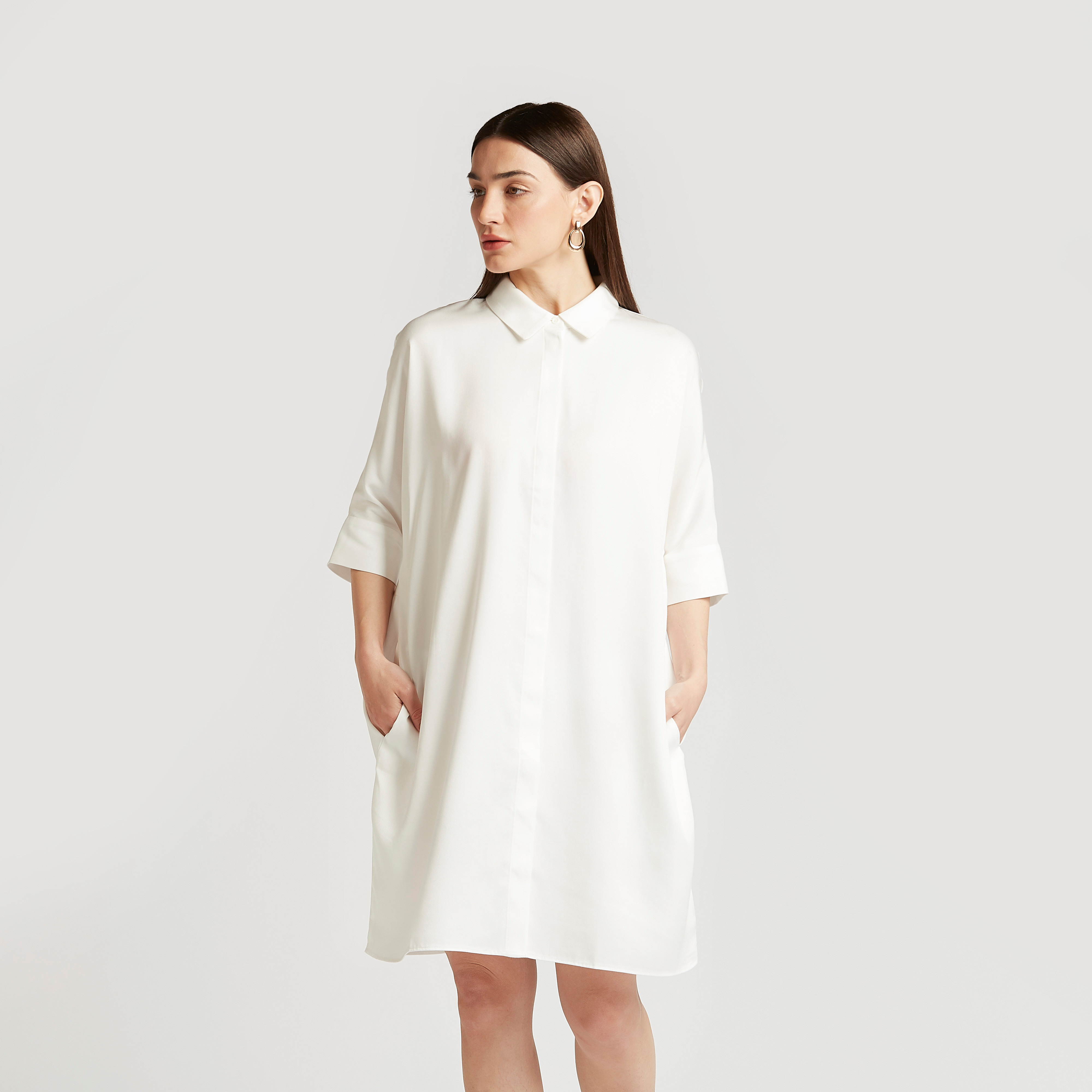 Oversized shop top dress