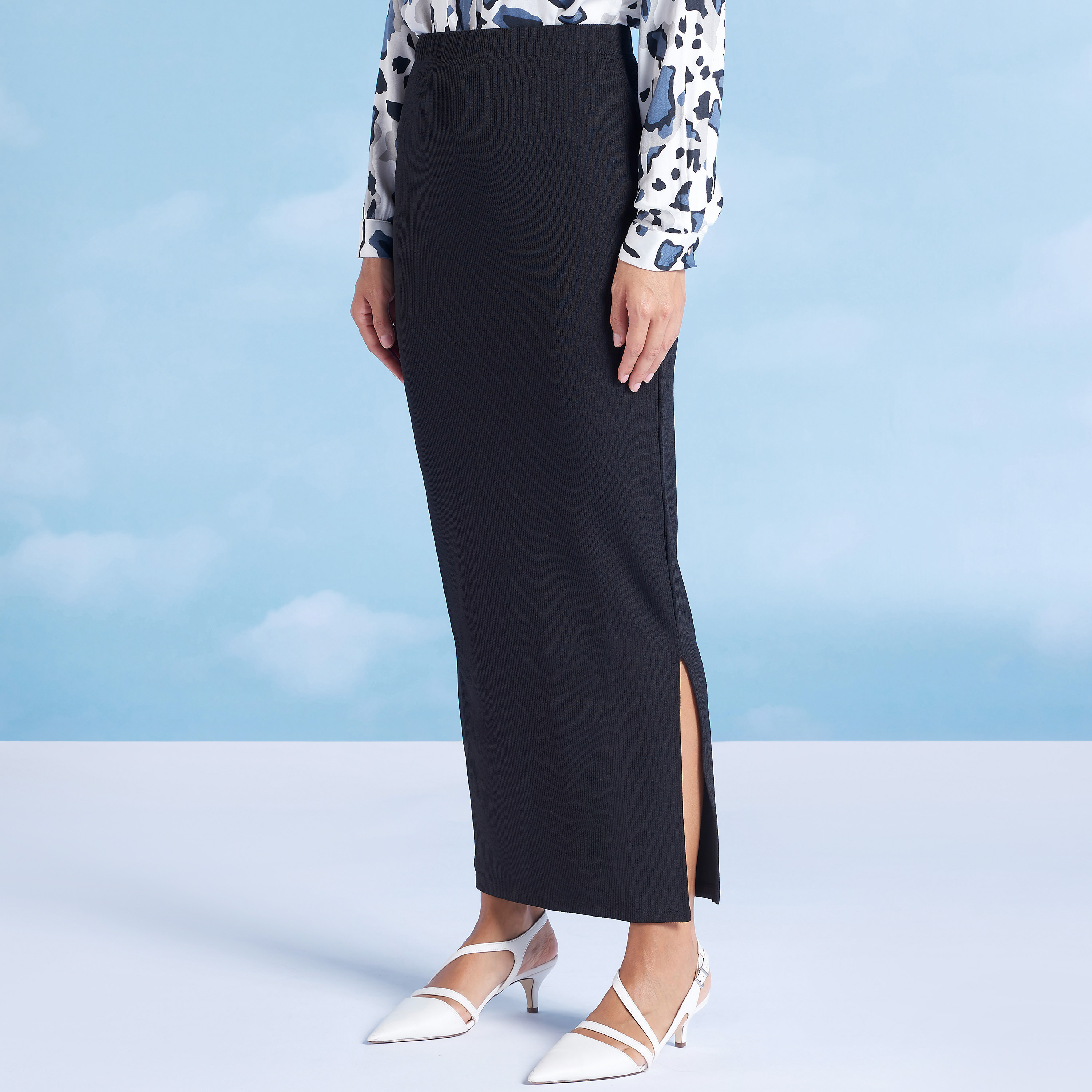 Long maxi pencil skirts best sale