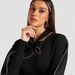 Solid Sweater with Long Sleeves and Neck Tie-Up-Sweaters-thumbnailMobile-4