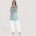 Solid Collared Tunic with Long Sleeves-Tunics-thumbnail-0