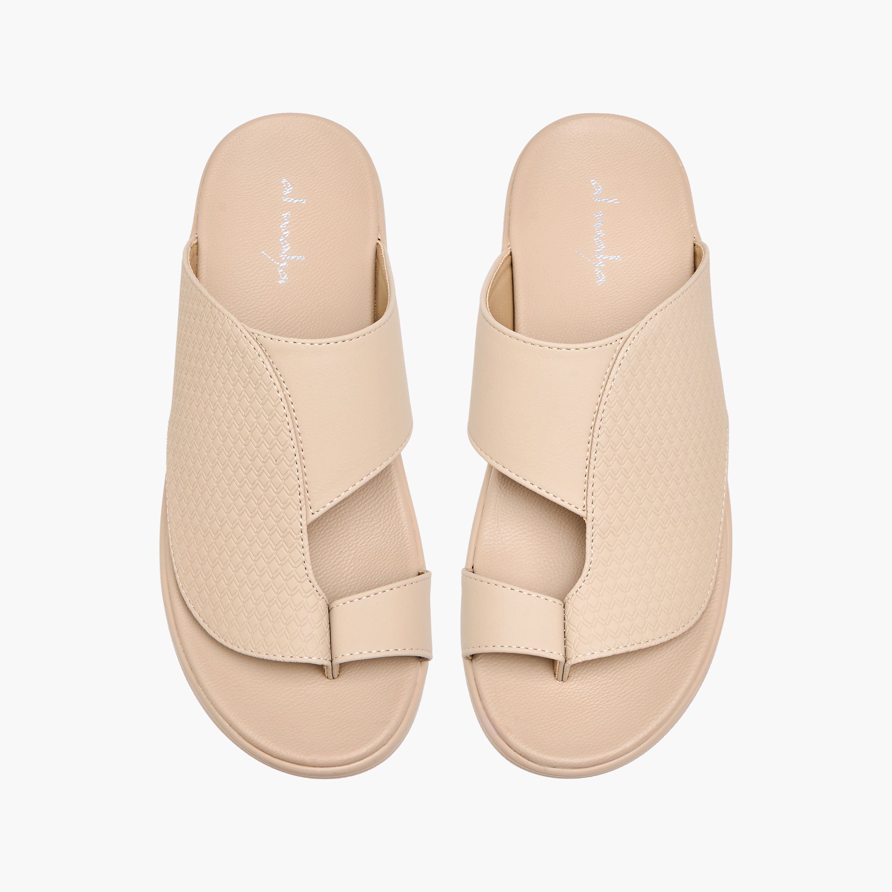 صندل عربي بحلقة إصبع للرجال من الواحة-men-shoes-sandals-image-1