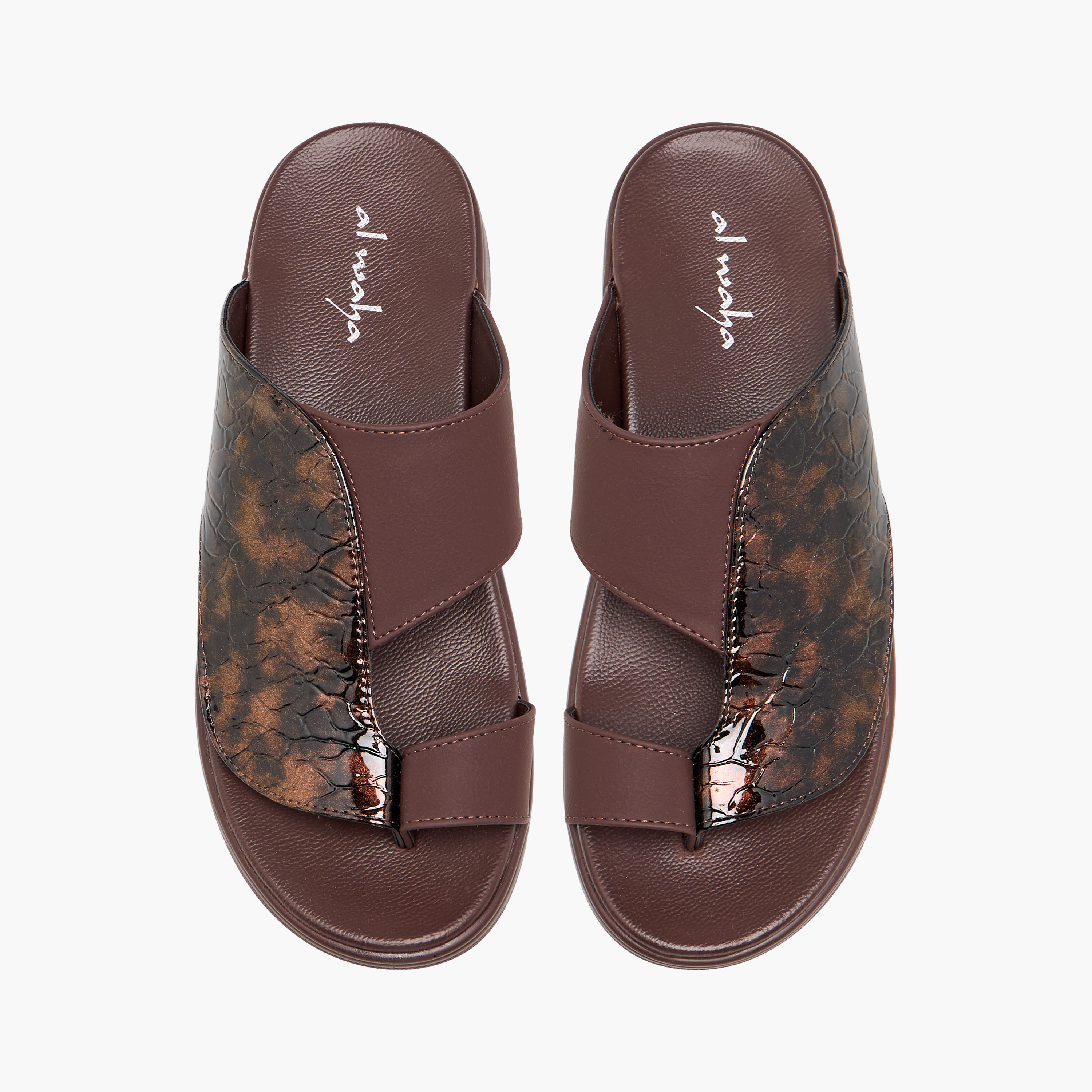 صندل عربي بحلقة إصبع للرجال من الواحة-men-shoes-sandals-image-1