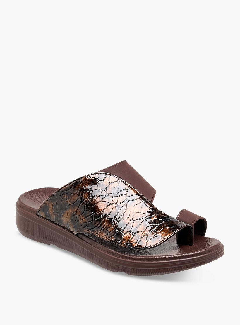 صندل عربي بحلقة إصبع للرجال من الواحة-men-shoes-sandals-image-2