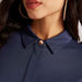Solid Shirt with Long Sleeves and Spread Collar-Shirts and Blouses-thumbnailMobile-2
