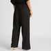 Solid Mid-Rise Flared Pants with Drawstring Closure-Pants-thumbnailMobile-3