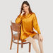 Solid High Low Tunic with Long Sleeves-Shirts & Blouses-thumbnailMobile-0