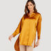 Solid High Low Tunic with Long Sleeves-Shirts & Blouses-thumbnailMobile-5