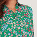 Floral Print Shirt with Long Sleeves and Button Closure-Shirts & Blouses-thumbnailMobile-2